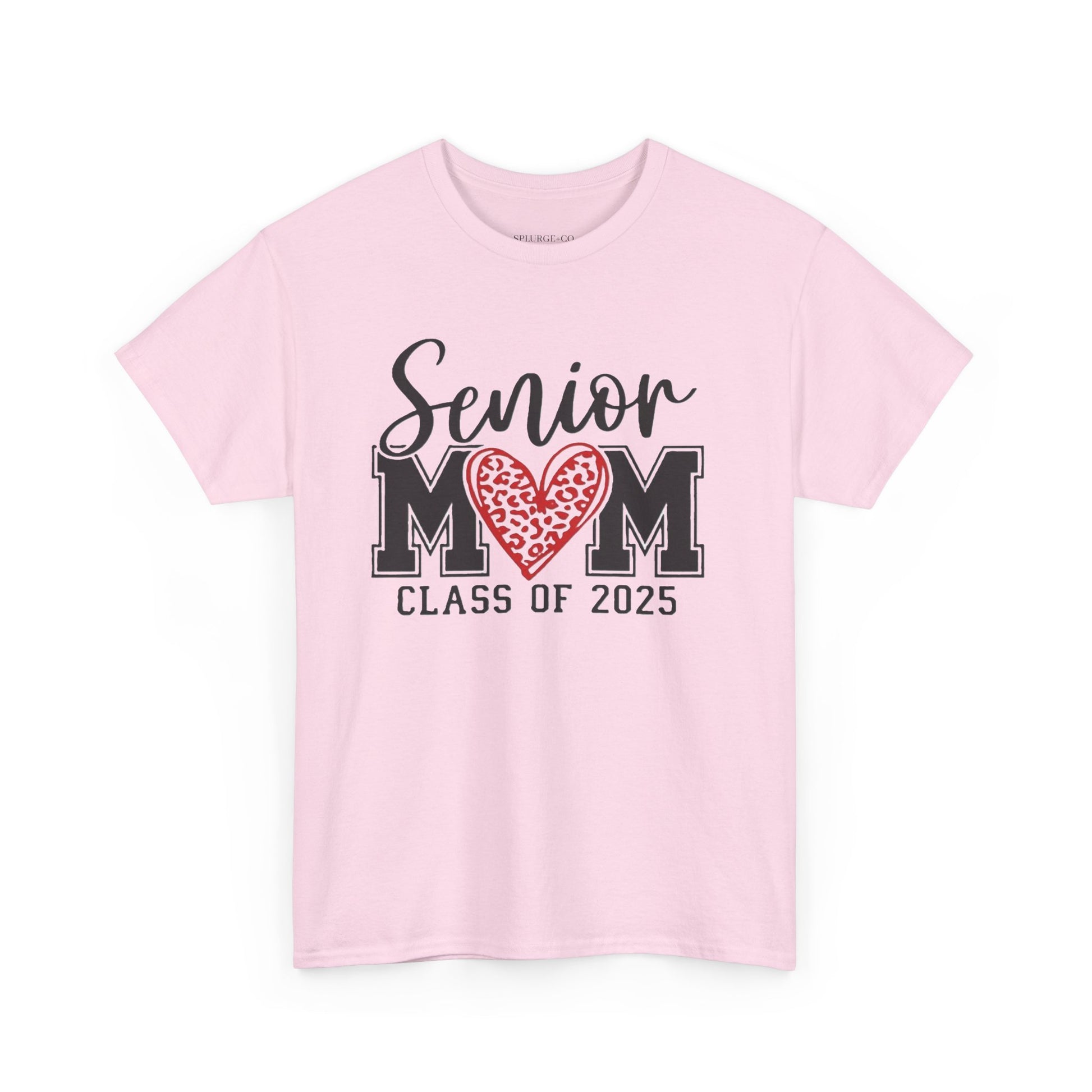 Senior Mom Class of 2025 Unisex Tee, Graduation Gift, Proud Parent Shirt, Family Reunion T-shirt, Mother Day Present