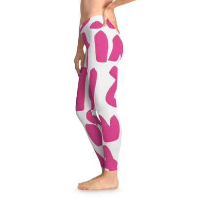 Pink Graffiti Luxe Leggings - Street Art Designer-Inspired