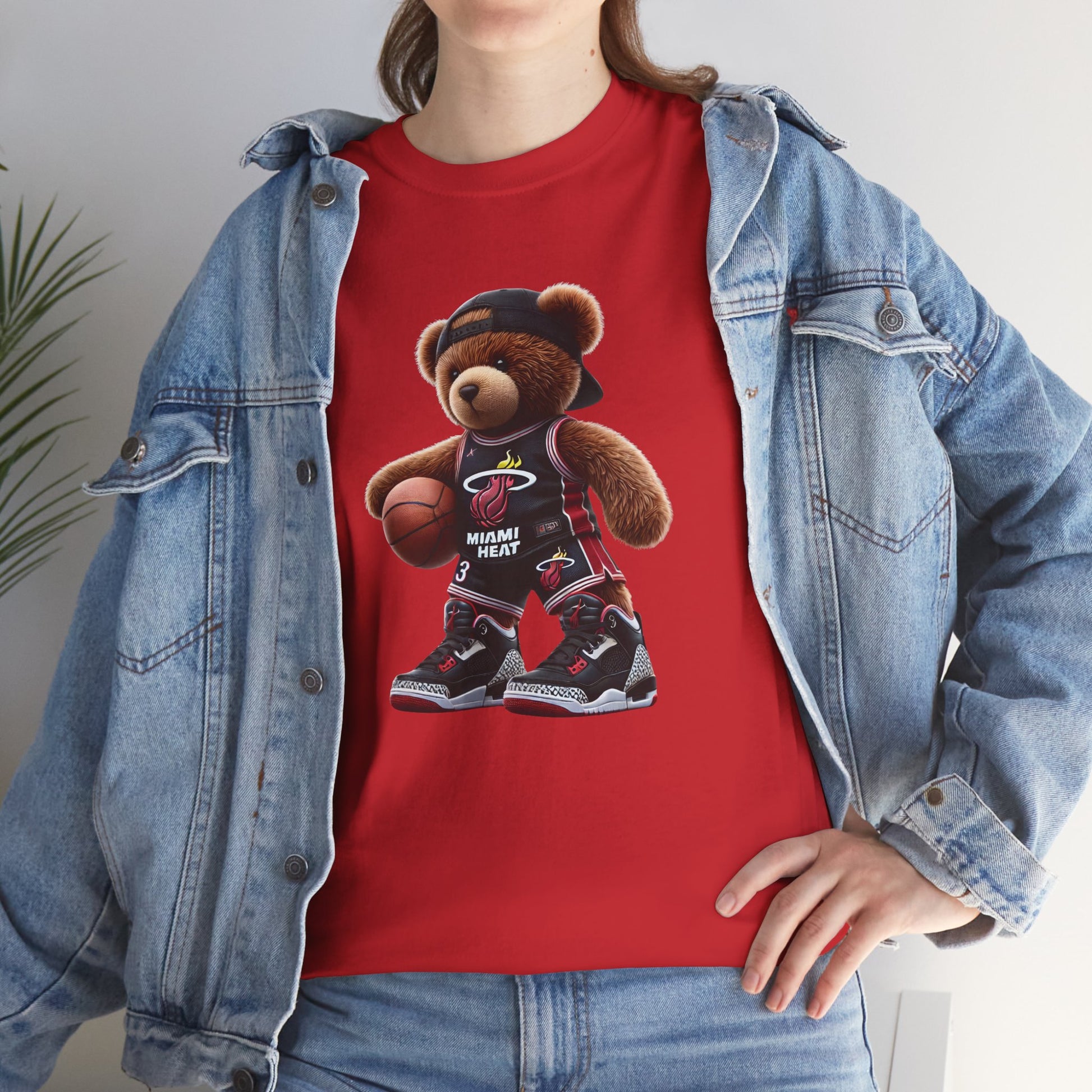 Miami Heat Basketball Teddy Tee