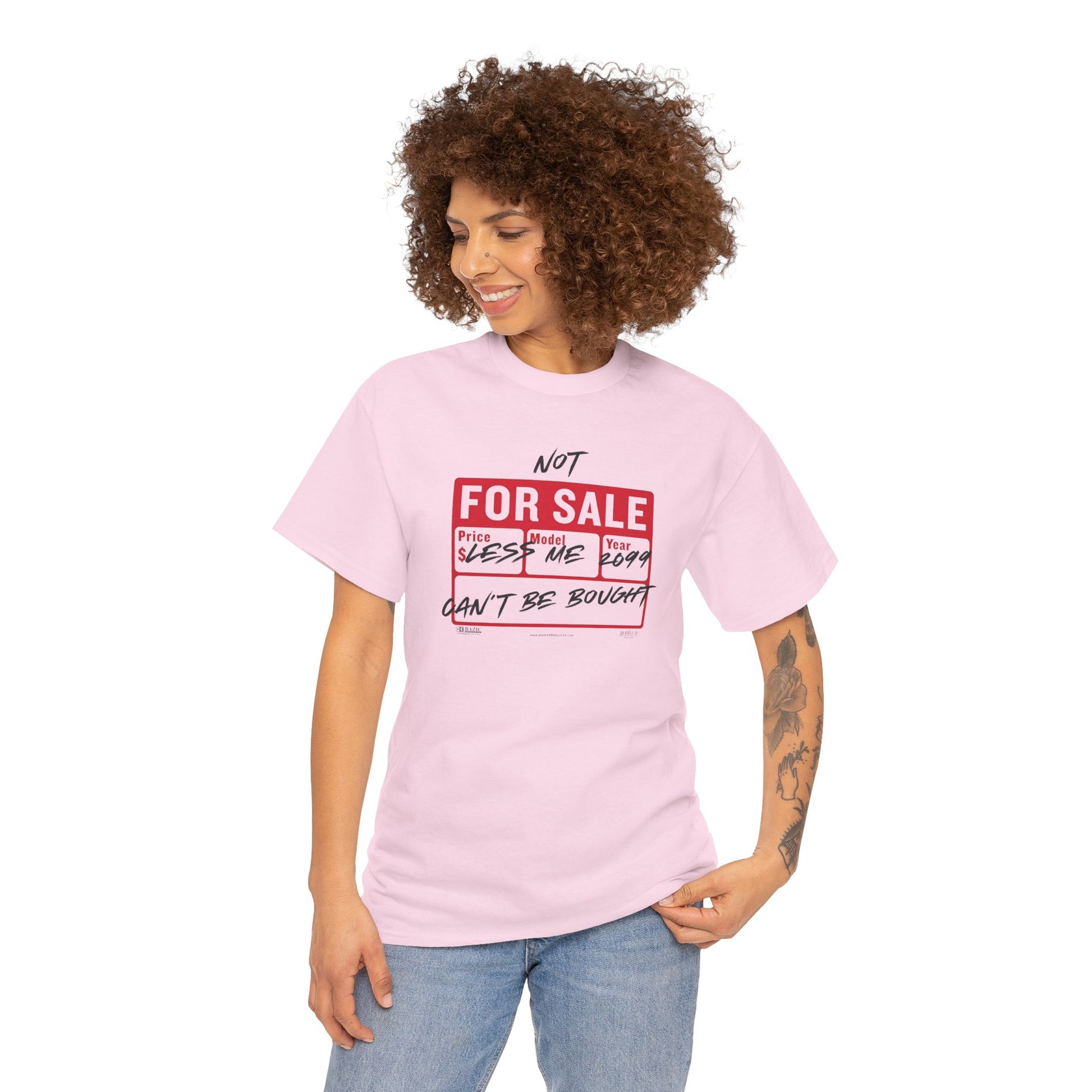 Funny Graphic Tee - ‘Not For Sale’ 2025 Edition Unisex Heavy Cotton Tee