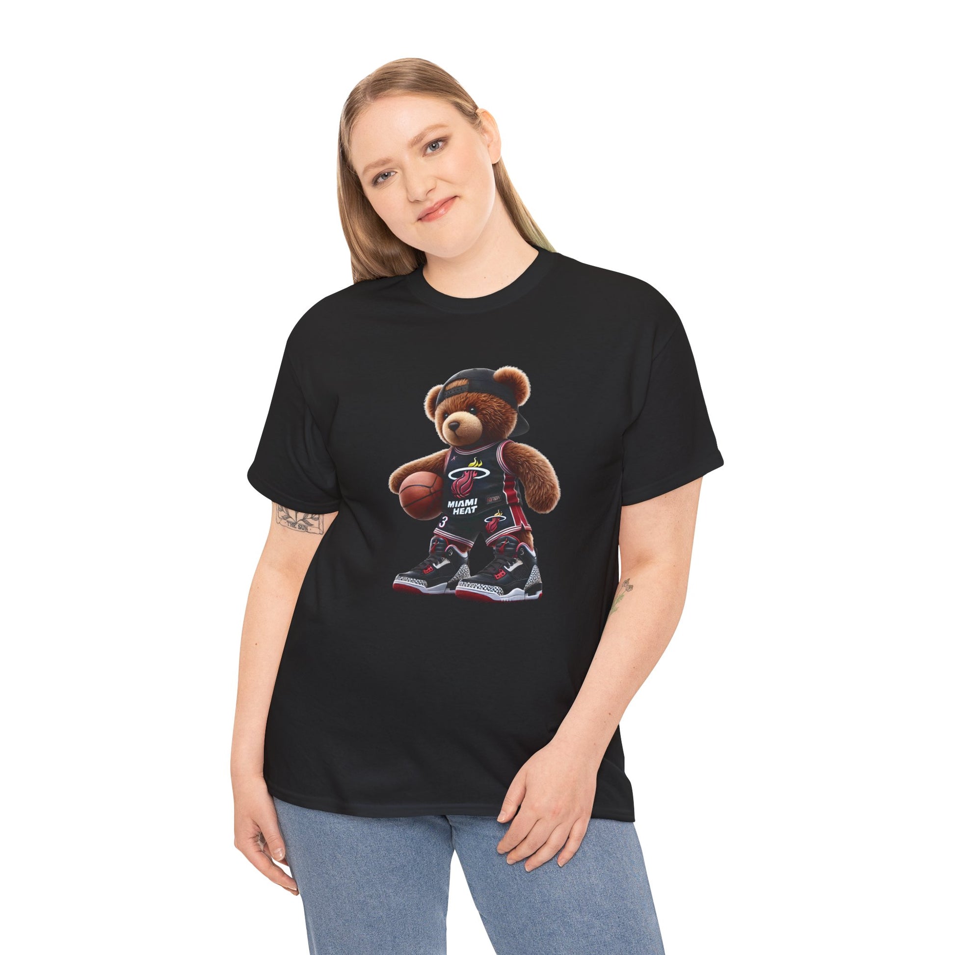 Miami Heat Basketball Teddy Tee