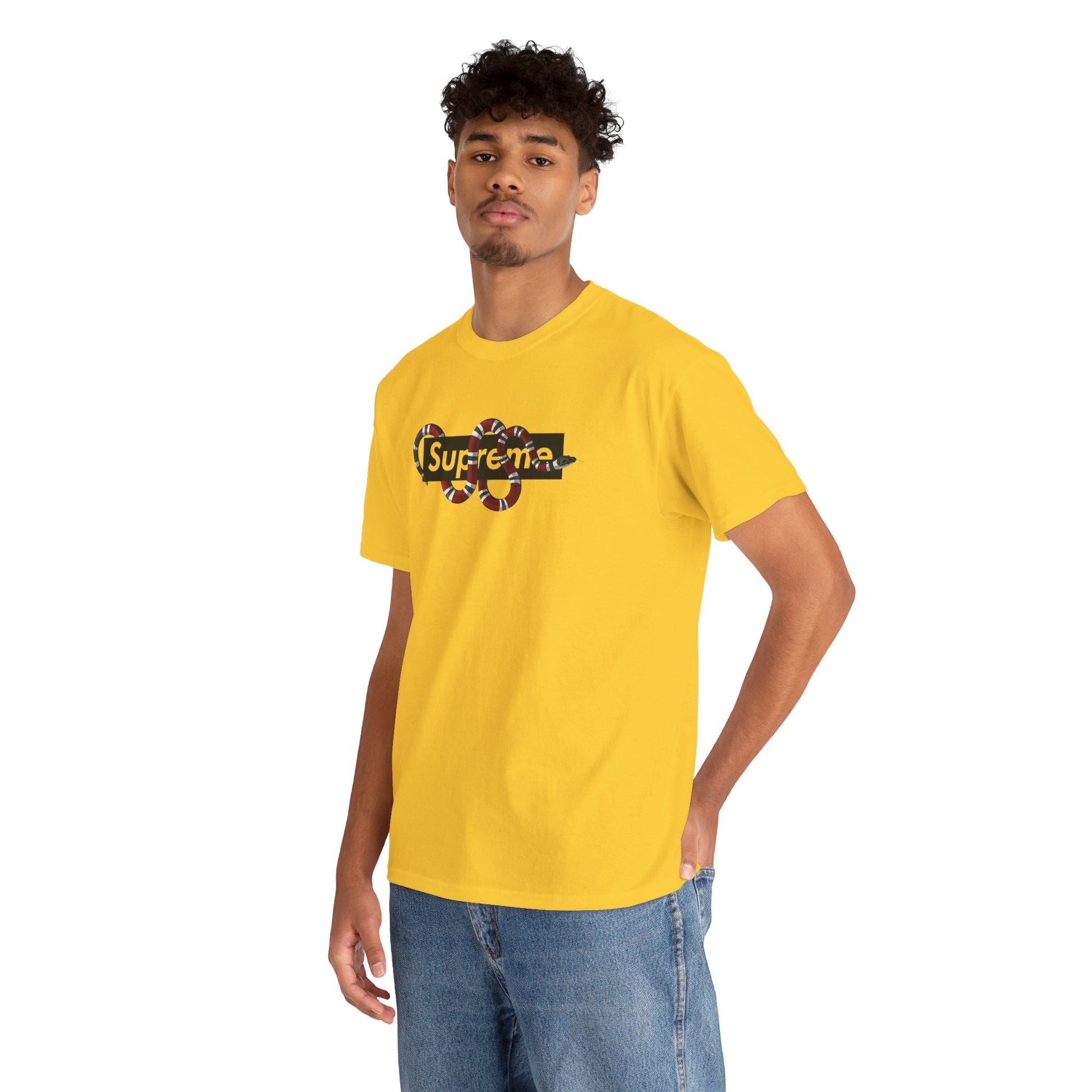 Urban Graphic Design Tee 'Supreme Snake'