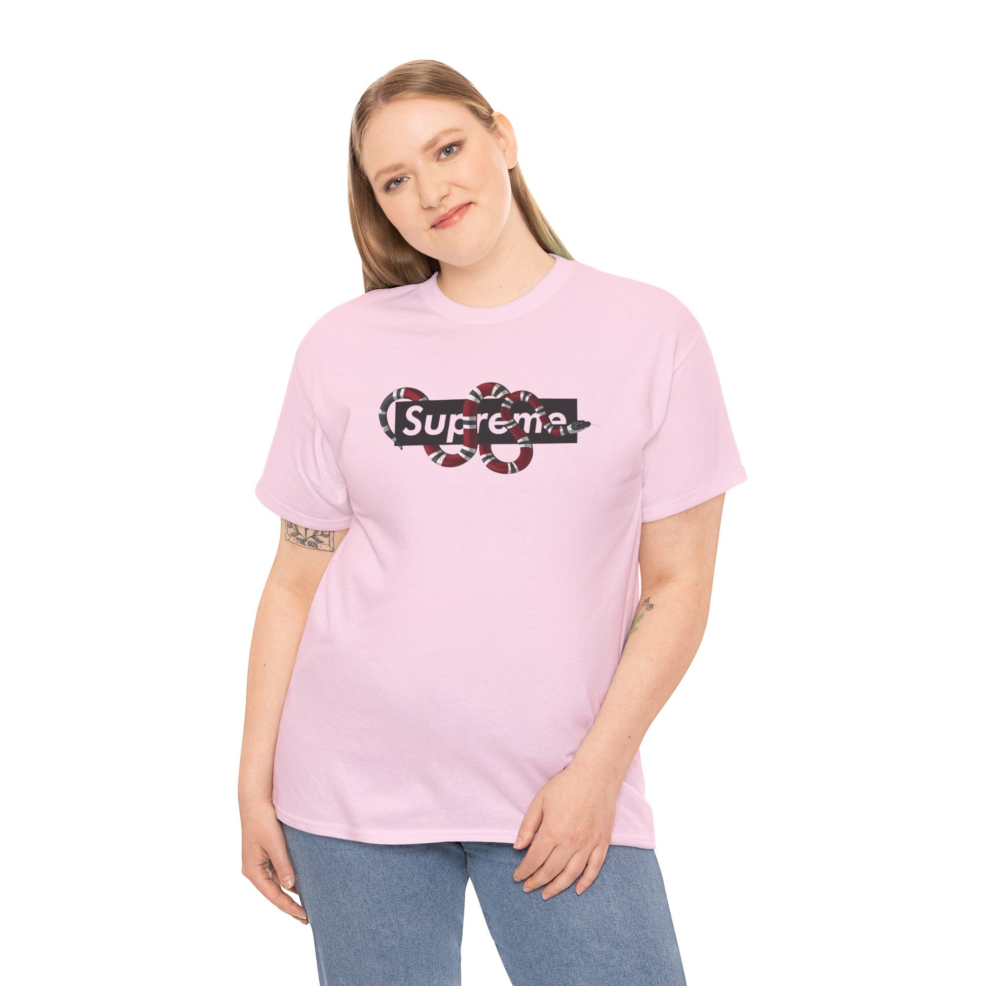 Urban Graphic Design Tee 'Supreme Snake'