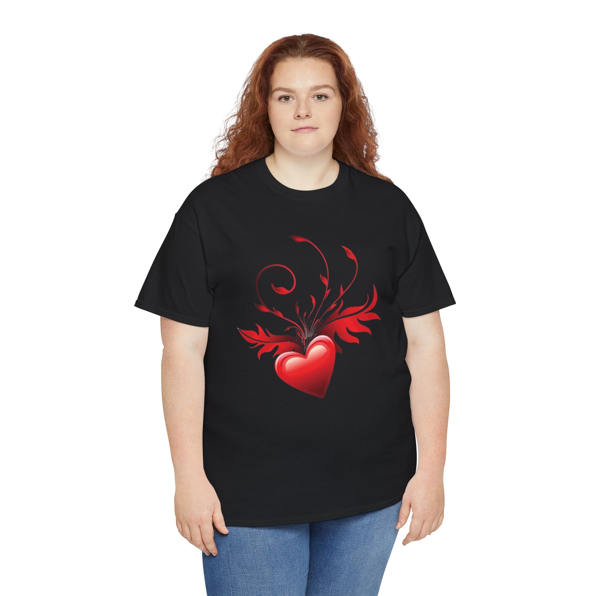 Graphic Heart Tee – Wear Your Heart in Style ❤️