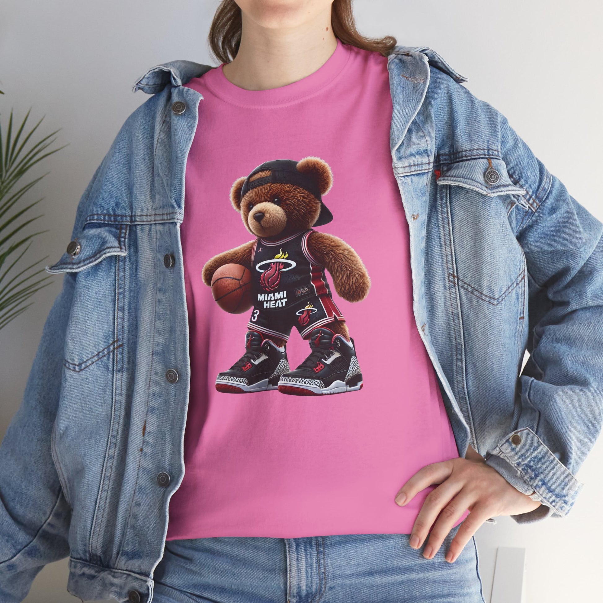 Miami Heat Basketball Teddy Tee