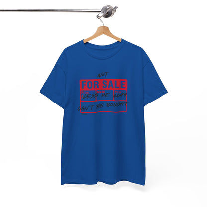 Funny Graphic Tee - ‘Not For Sale’ 2025 Edition Unisex Heavy Cotton Tee