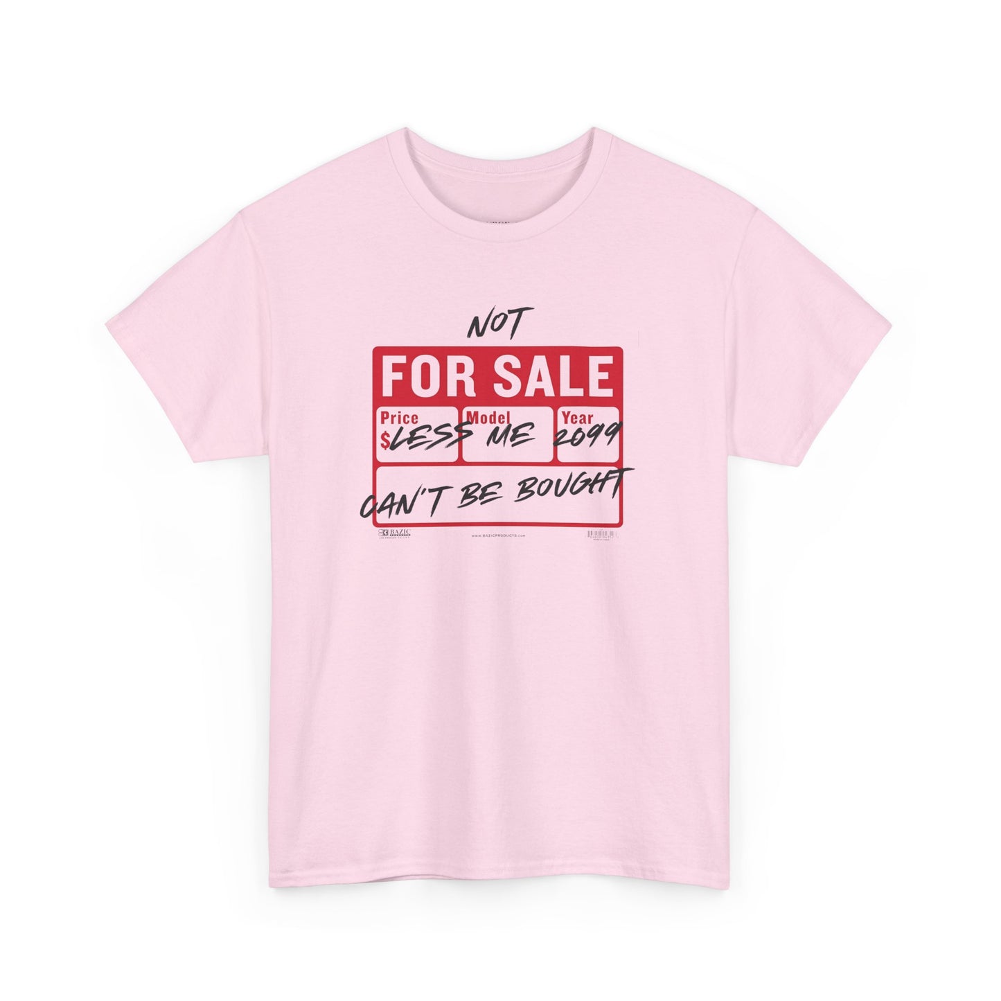 Funny Graphic Tee - ‘Not For Sale’ 2025 Edition Unisex Heavy Cotton Tee