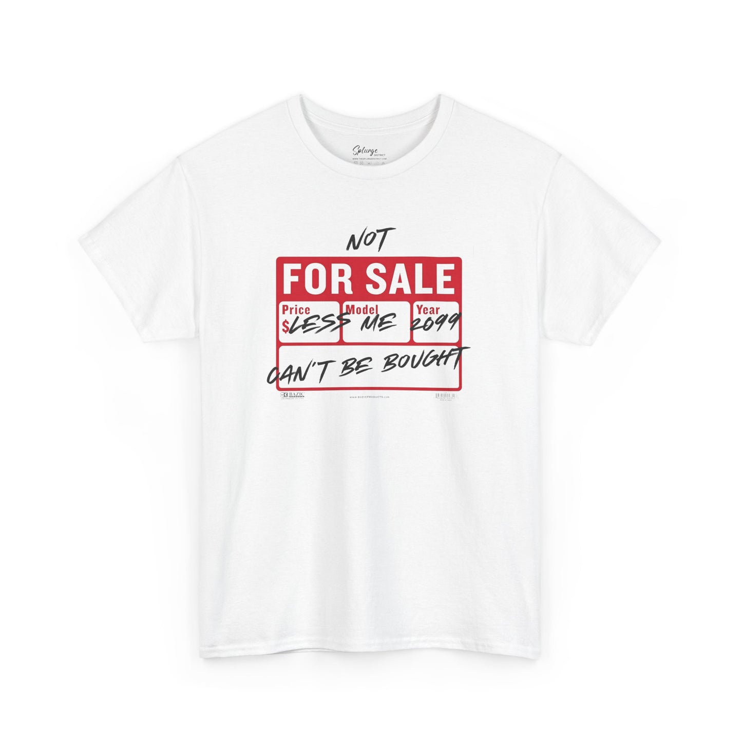 Funny Graphic - ‘Not For Sale’ 2025 Edition Unisex Tee