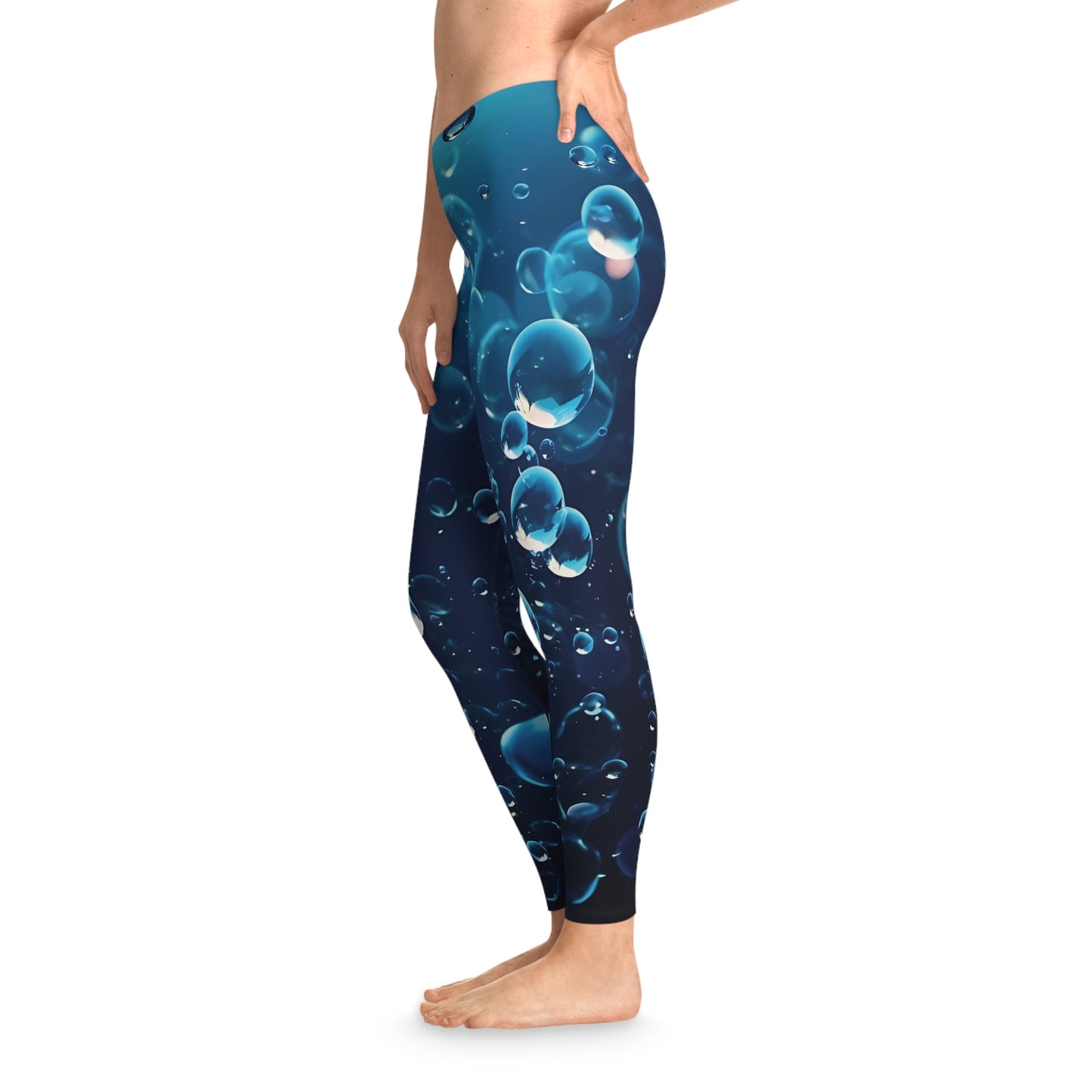 Trendy High-Quality Fashion "Ocean Bubble" Leggings