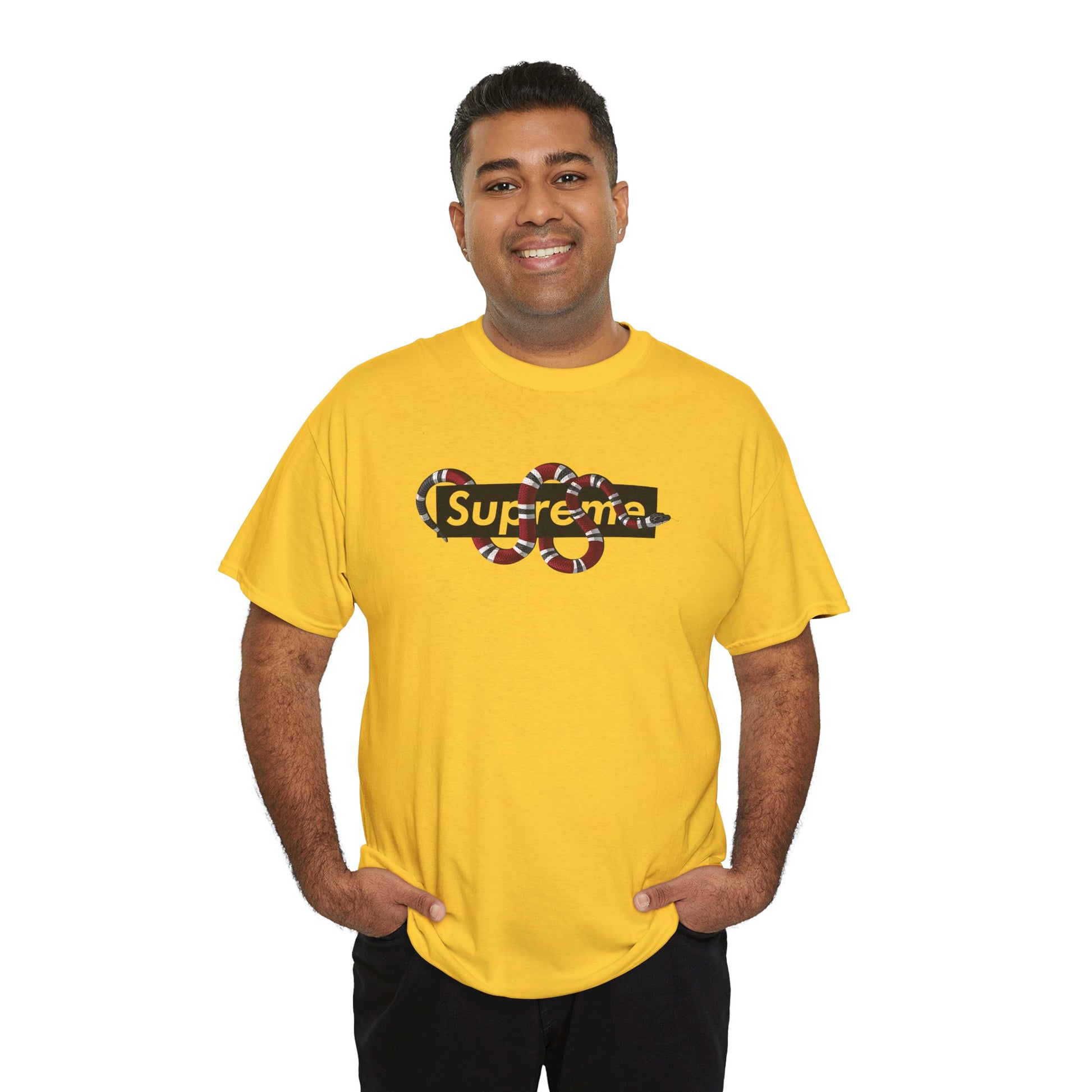 Urban Graphic Design Tee 'Supreme Snake'