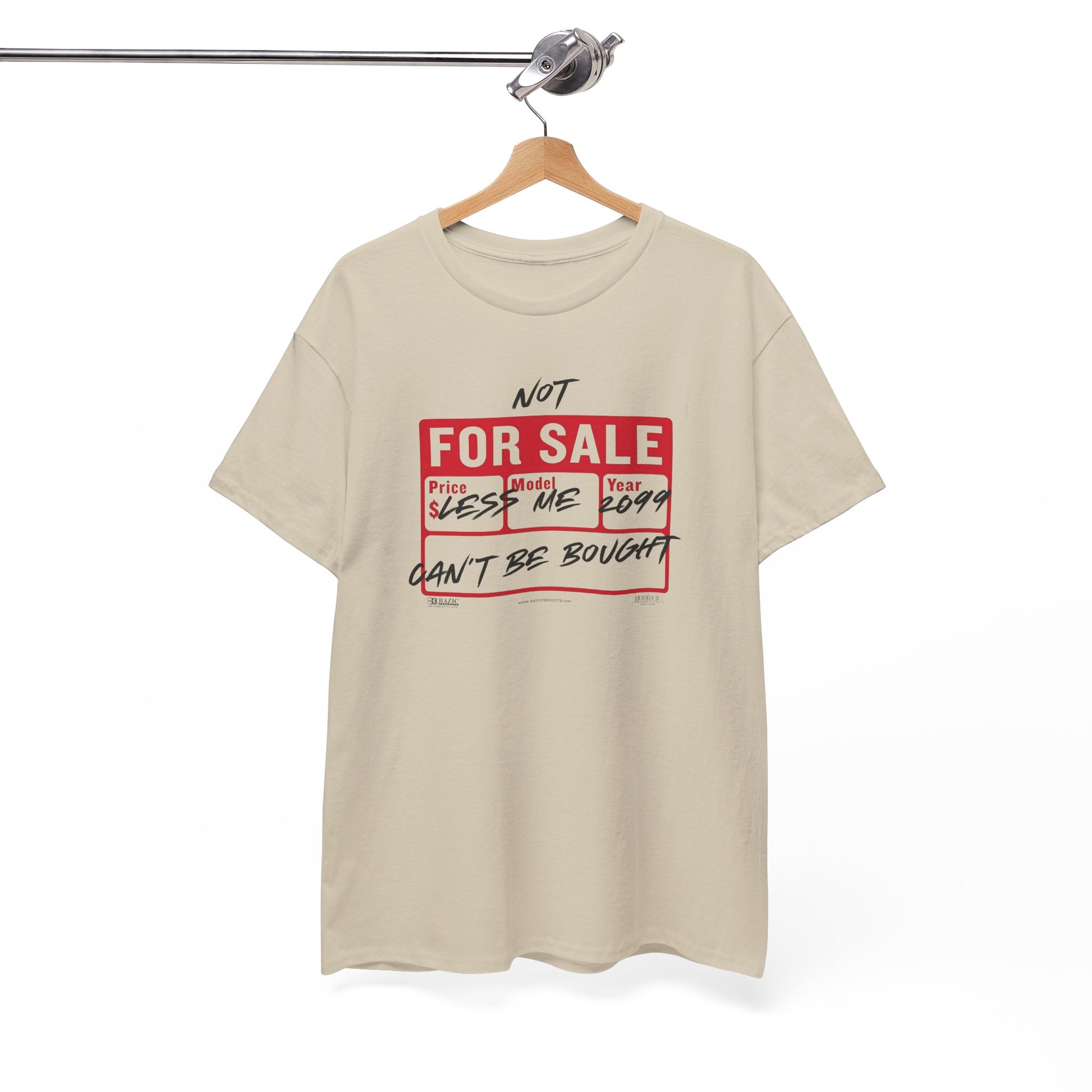 Funny Graphic Tee - ‘Not For Sale’ 2025 Edition Unisex Heavy Cotton Tee