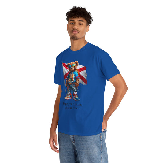 Florida Drip Bear #4 – Luxury Streetwear Graphic Tee - Personalized Unisex Shirt, also for Kids