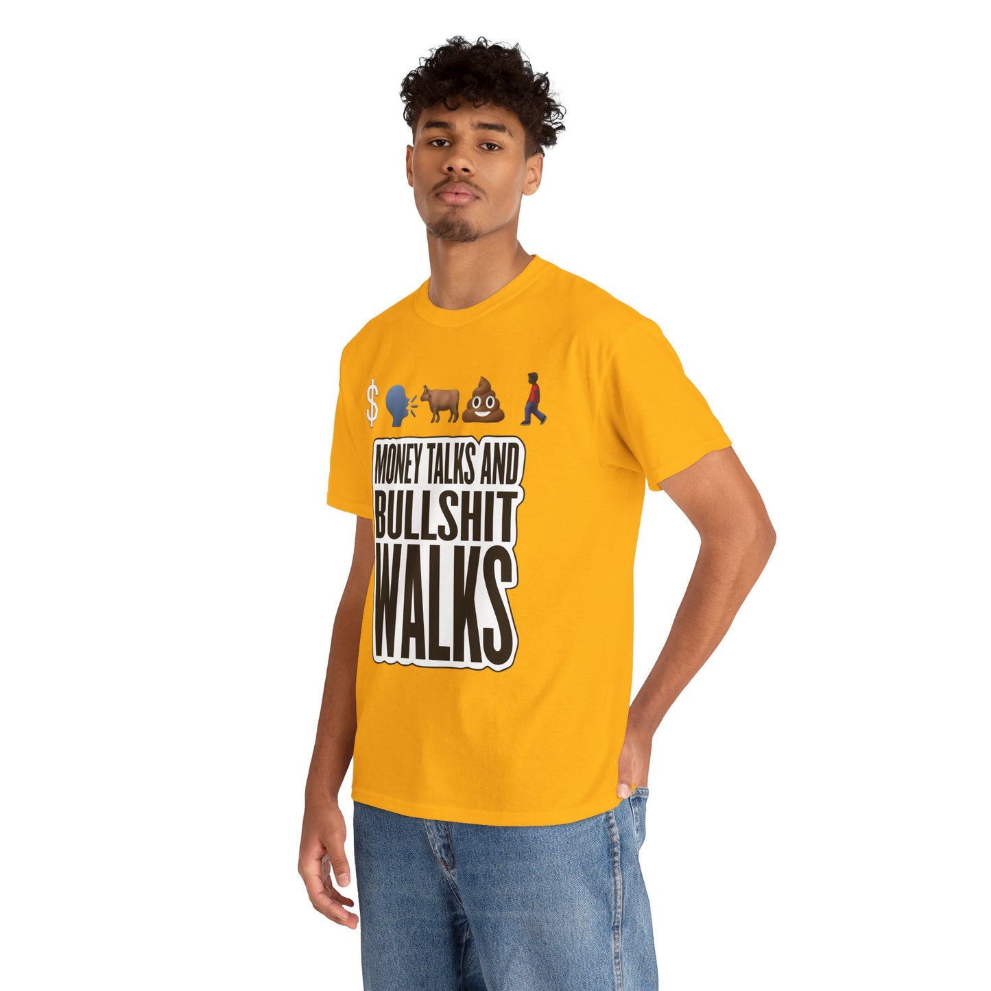 Funny Graphic Tee – "Money Talks and Bull---- Walks" | Bold & Sarcastic Statement Shirt