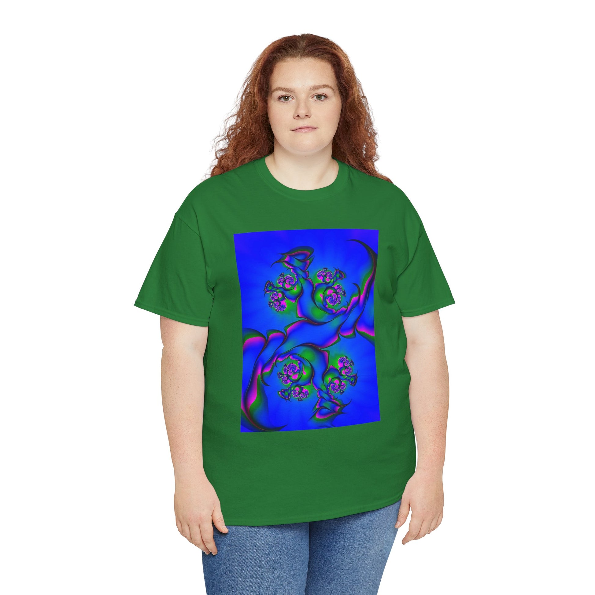 Vibrant Abstract Design Tee