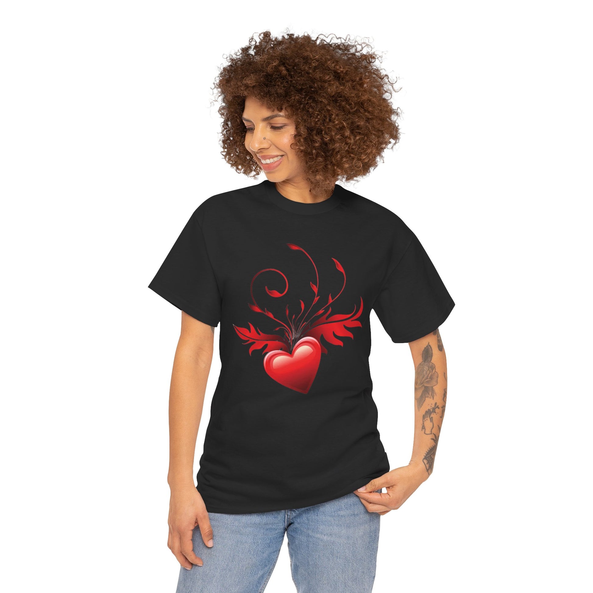 Graphic Heart Tee – Wear Your Heart in Style ❤️