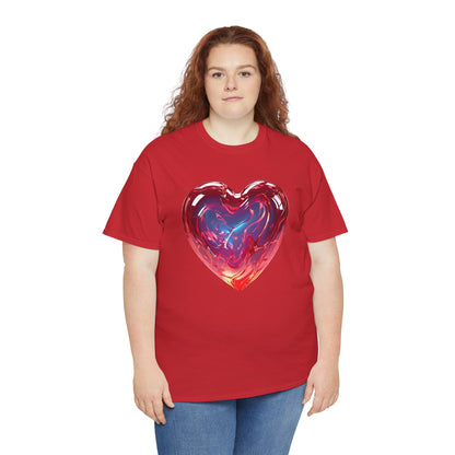 Trendy Women's Graphic Heart Tee