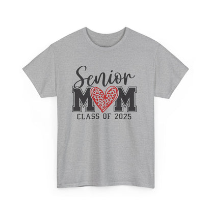 Senior Mom Class of 2025 Unisex Tee, Graduation Gift, Proud Parent Shirt, Family Reunion T-shirt, Mother Day Present