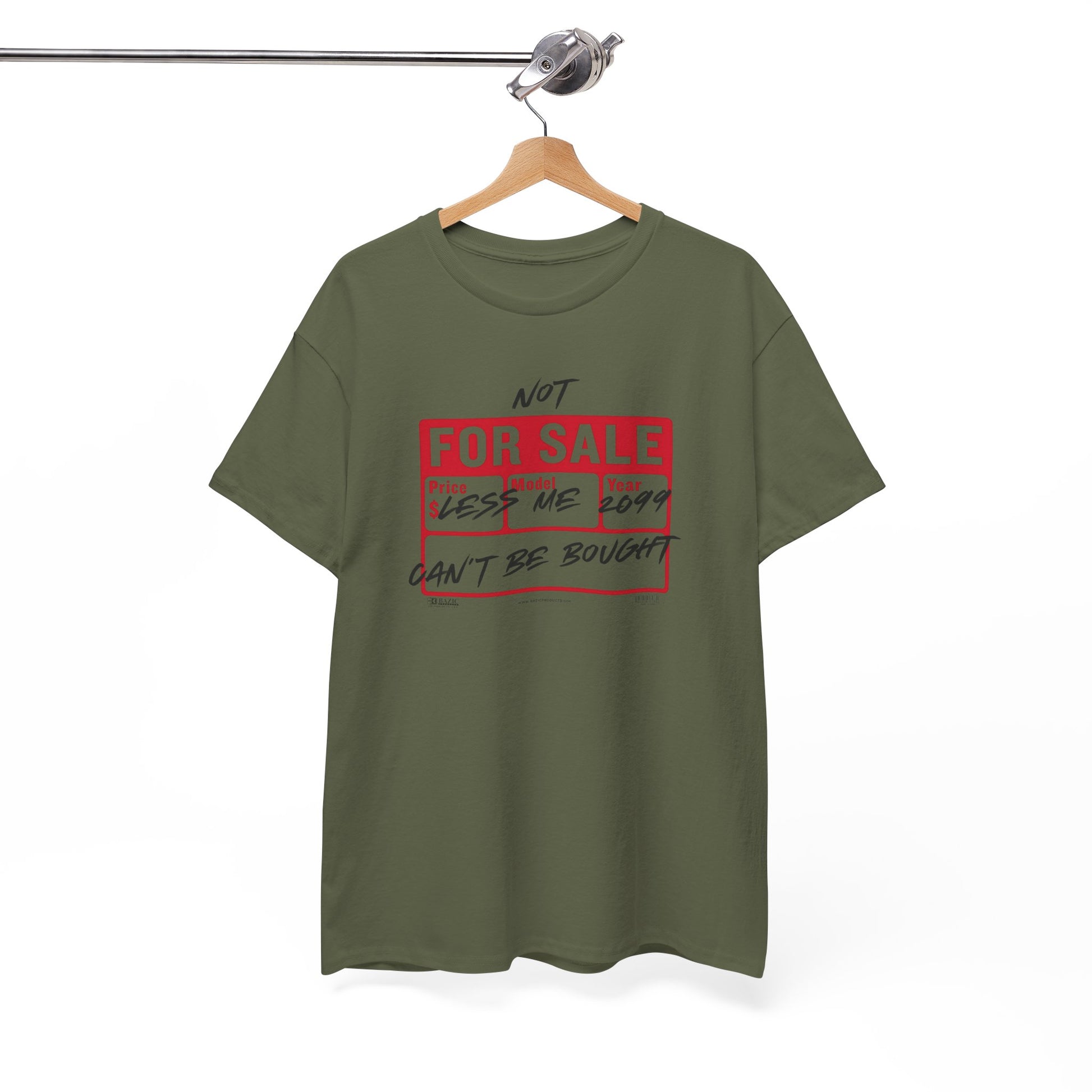 Funny Graphic Tee - ‘Not For Sale’ 2025 Edition Unisex Heavy Cotton Tee
