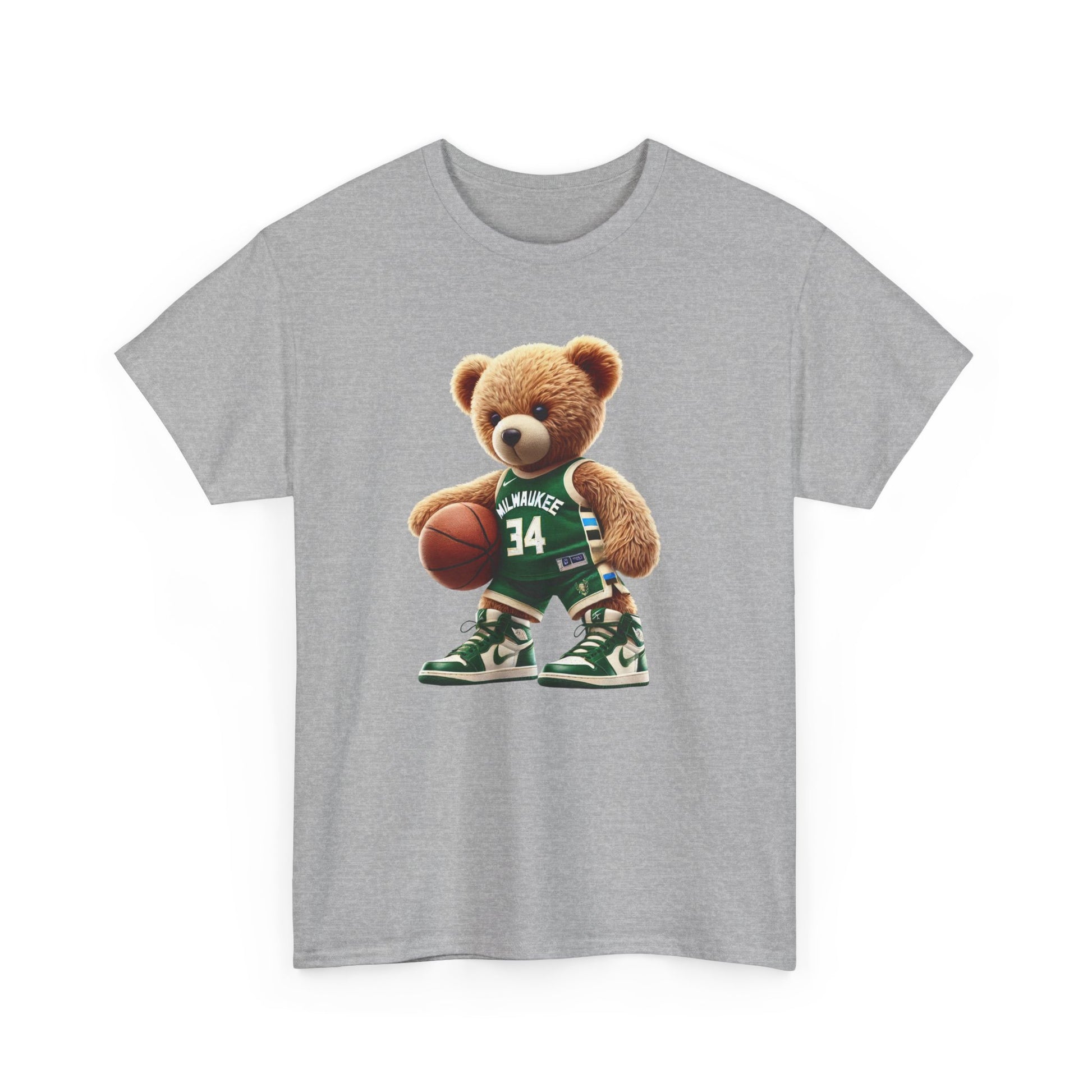 Milwaukee Bucks Teddy Bear Unisex Tee - Express Delivery available