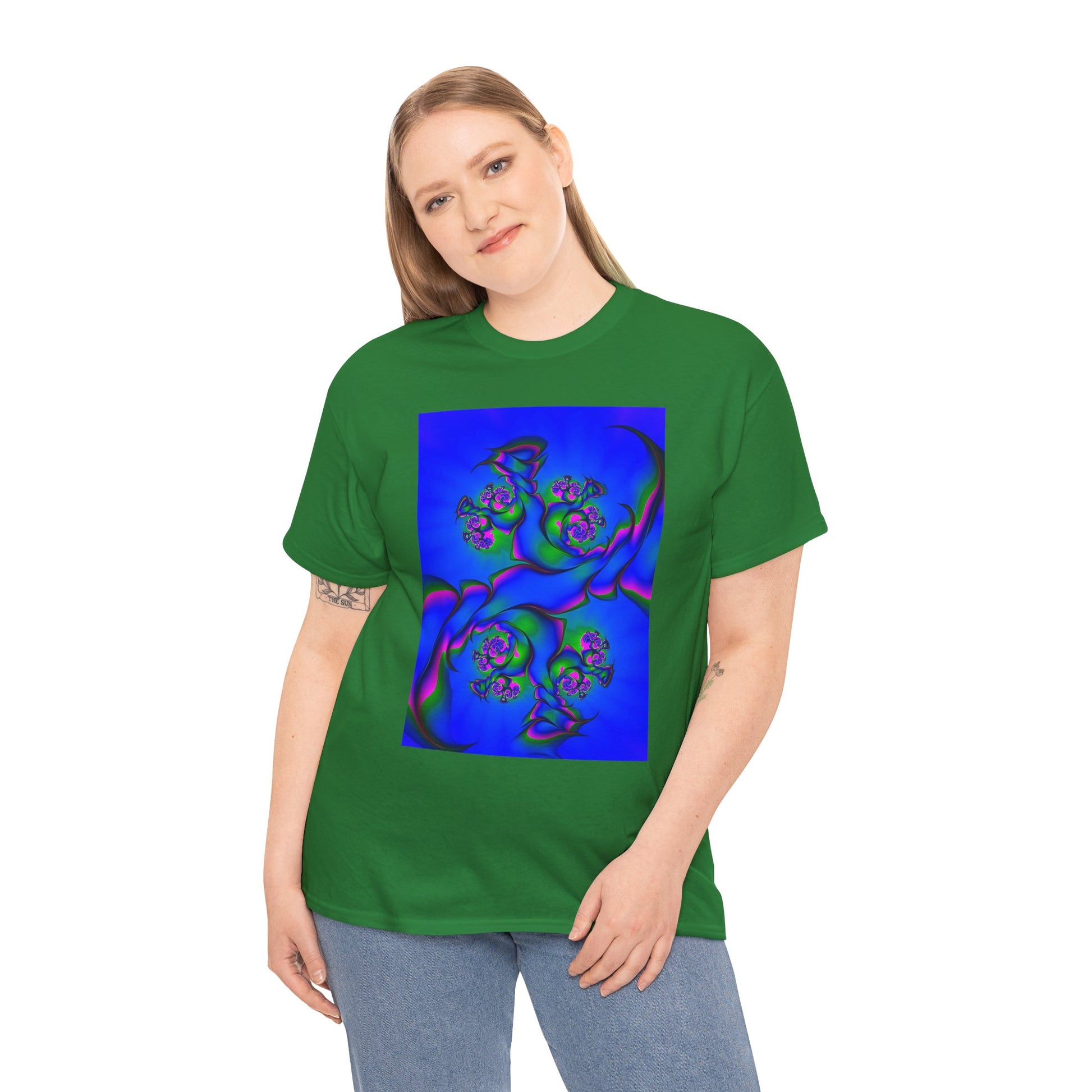 Vibrant Abstract Design Tee