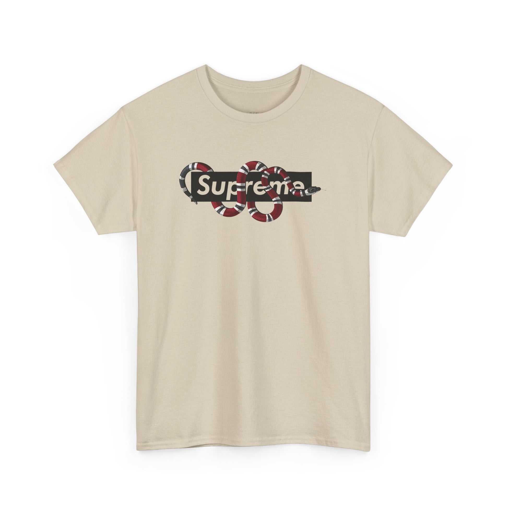 Urban Graphic Design Tee 'Supreme Snake'