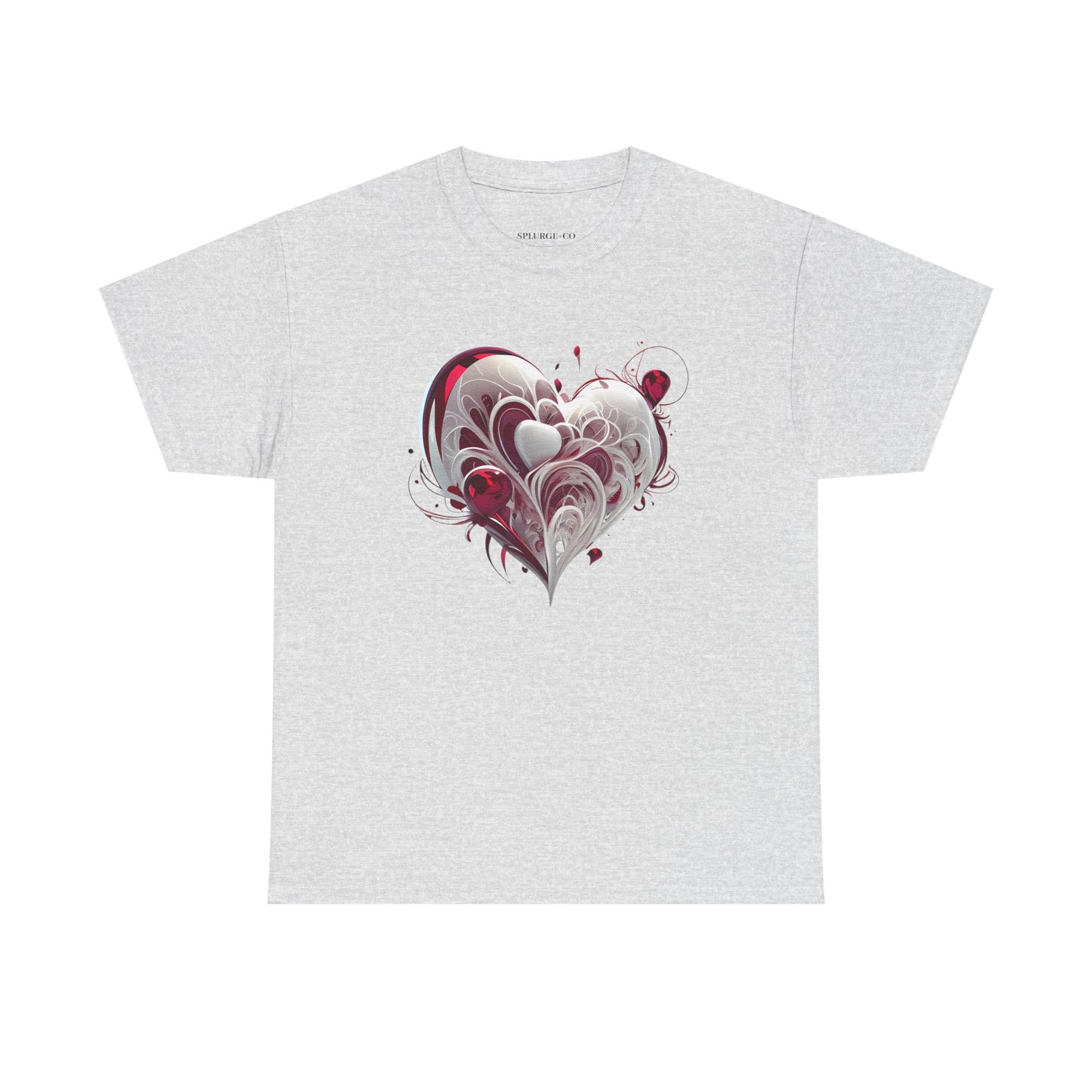 Trendy Women's Graphic Heart Tee