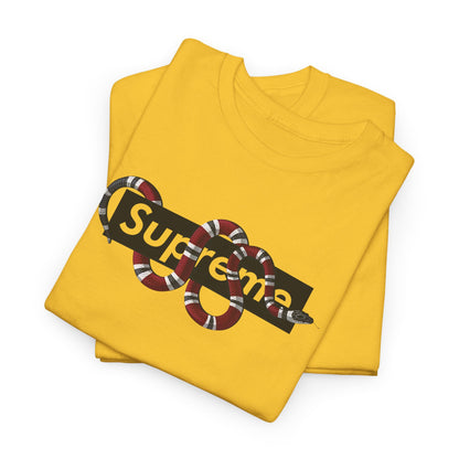 Urban Graphic Design Tee 'Supreme Snake'