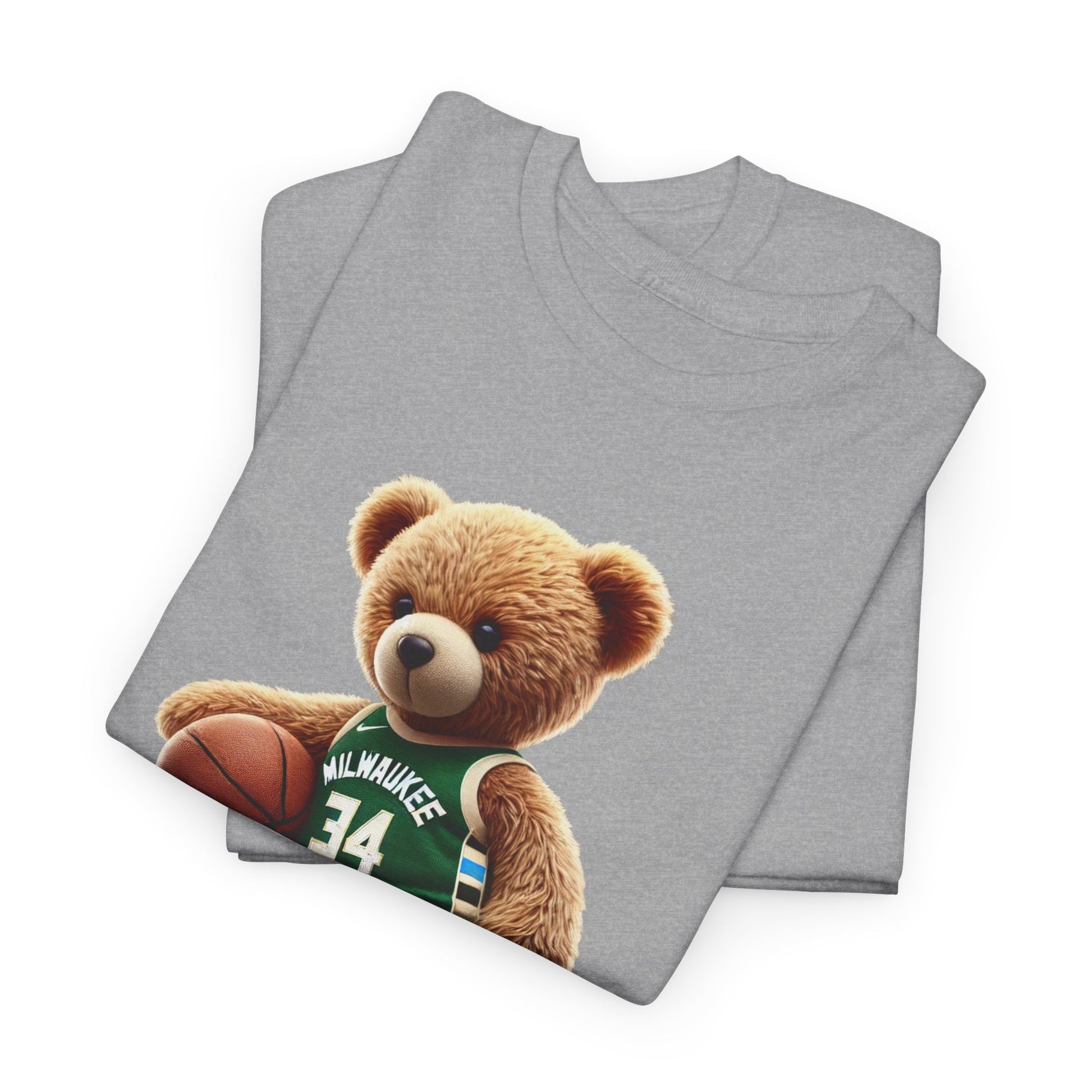 Milwaukee Bucks Teddy Bear Unisex Tee - Express Delivery available