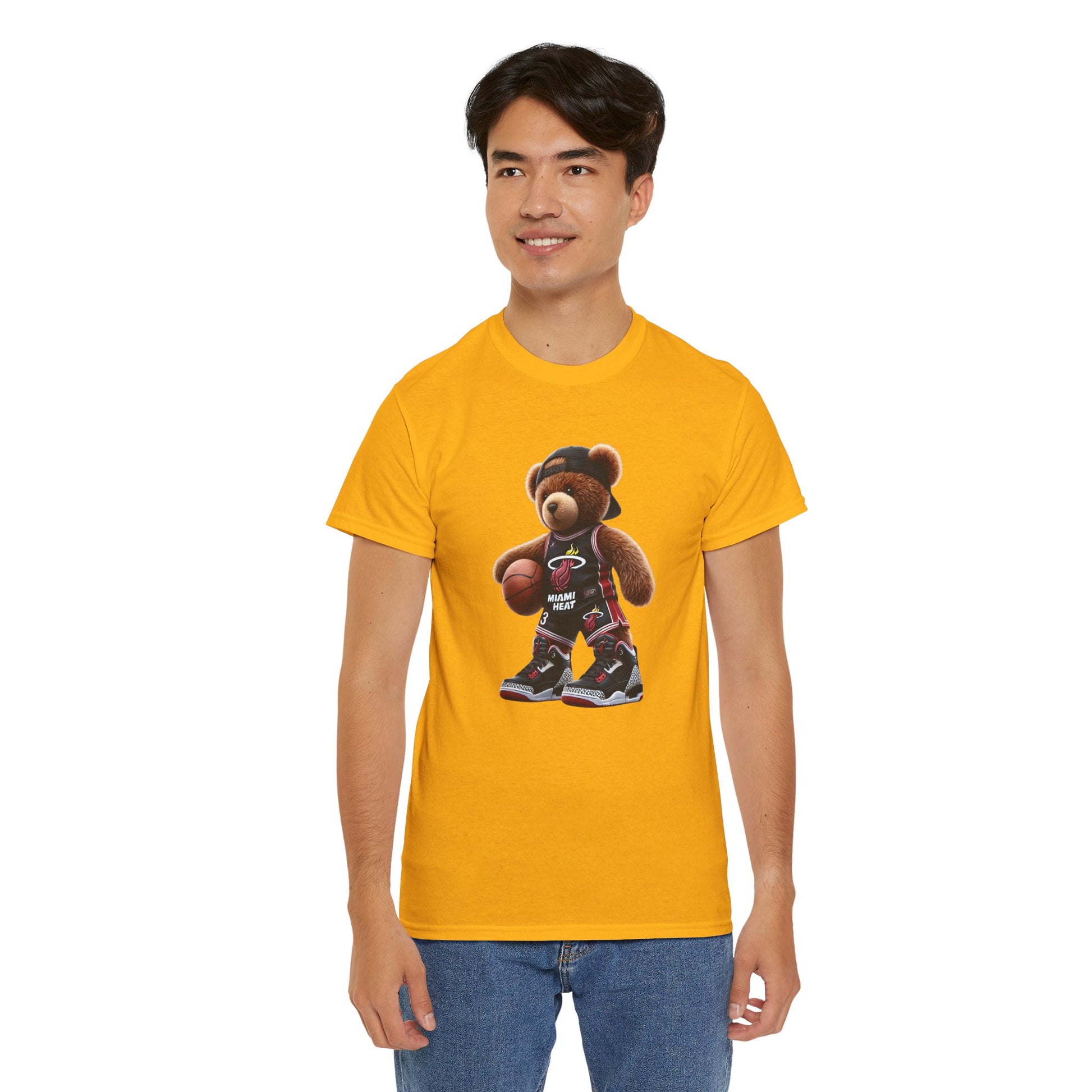 Miami Heat Basketball Teddy Tee