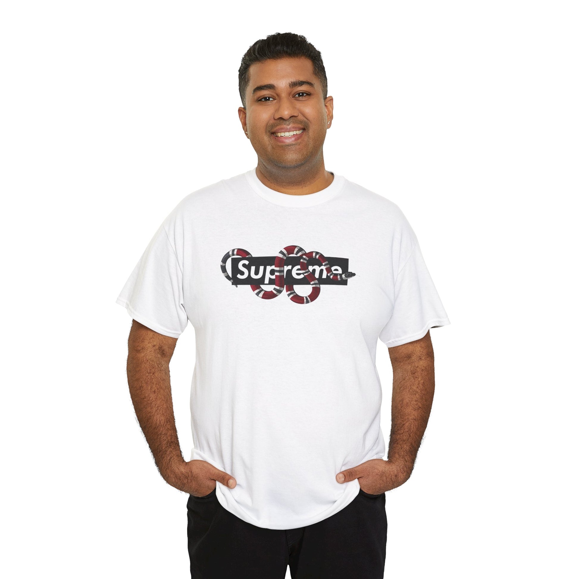 Urban Graphic Design Tee 'Supreme Snake'