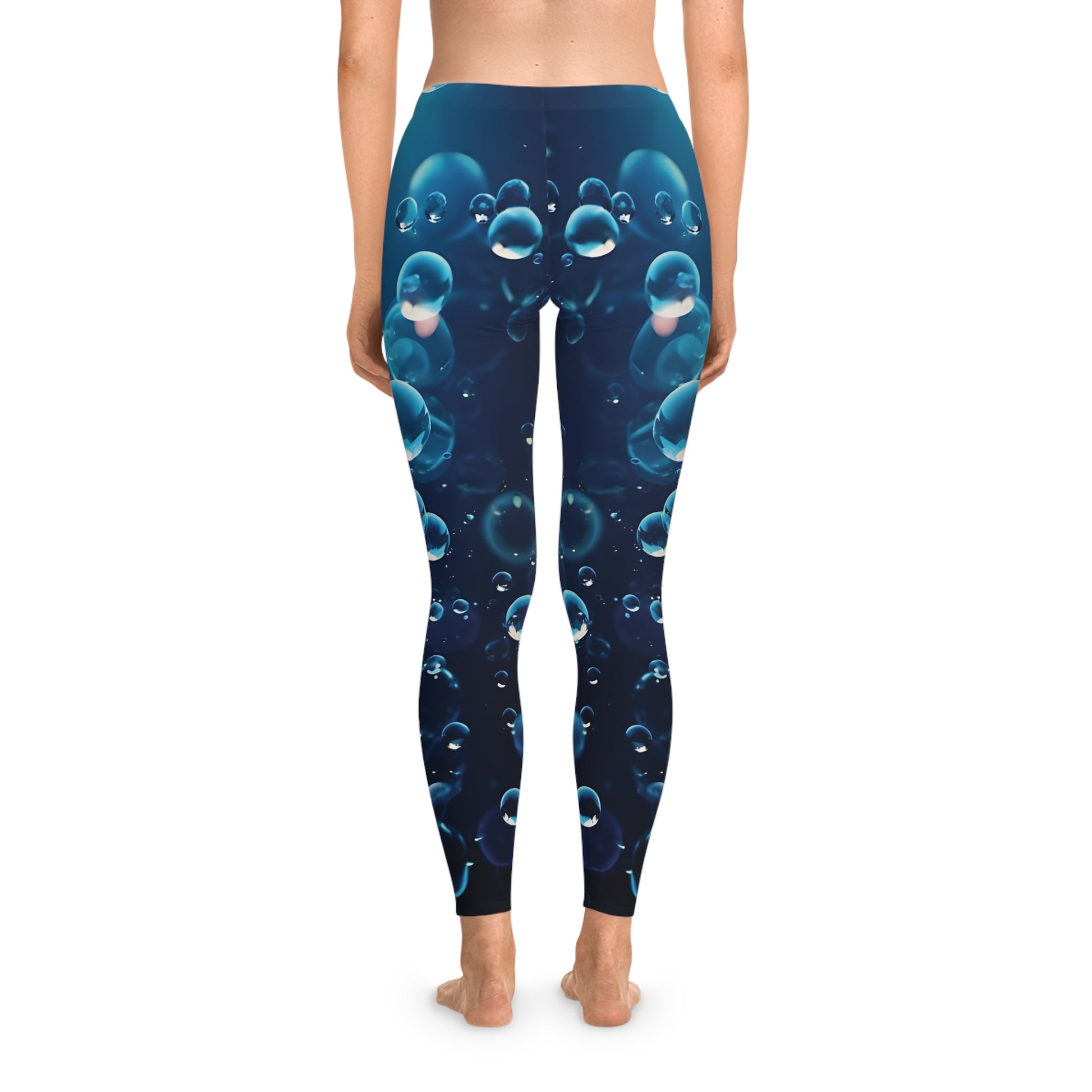 Trendy High-Quality Fashion "Ocean Bubble" Leggings