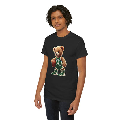 Milwaukee Bucks Teddy Bear Unisex Tee - Express Delivery available