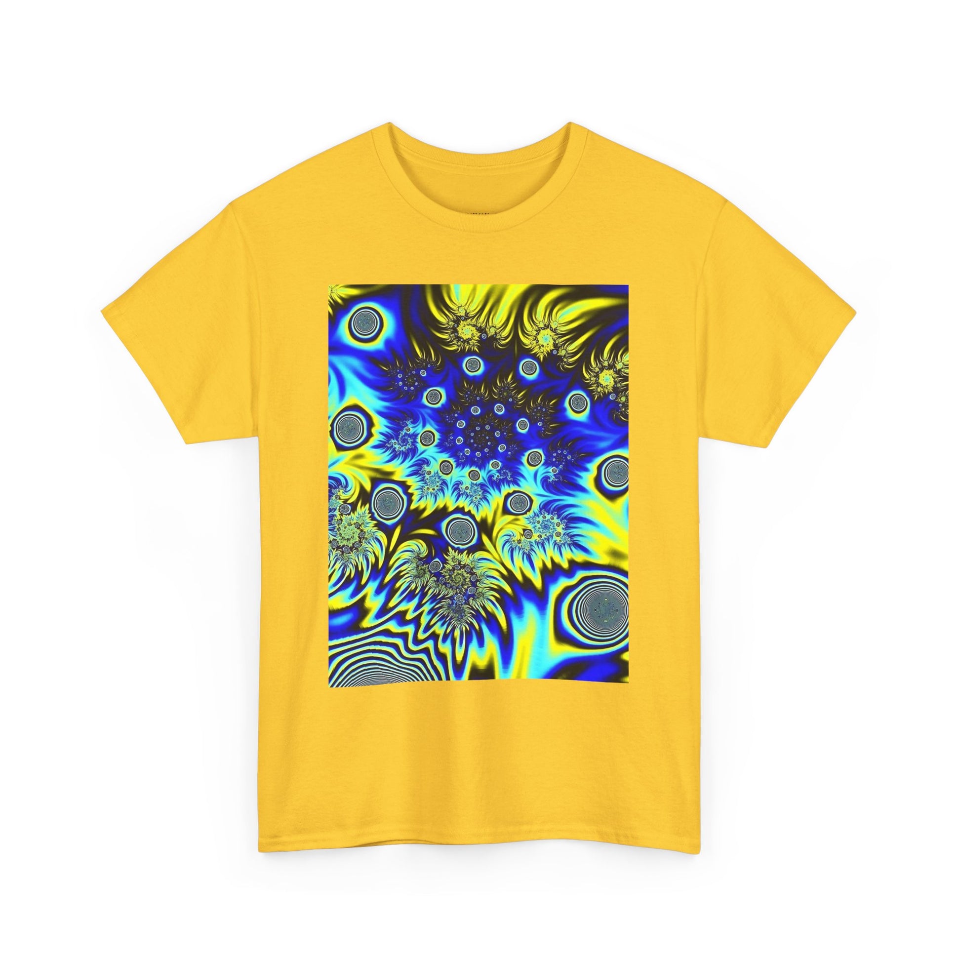 Trendy Graphic "Blue Psychedelic" Tee