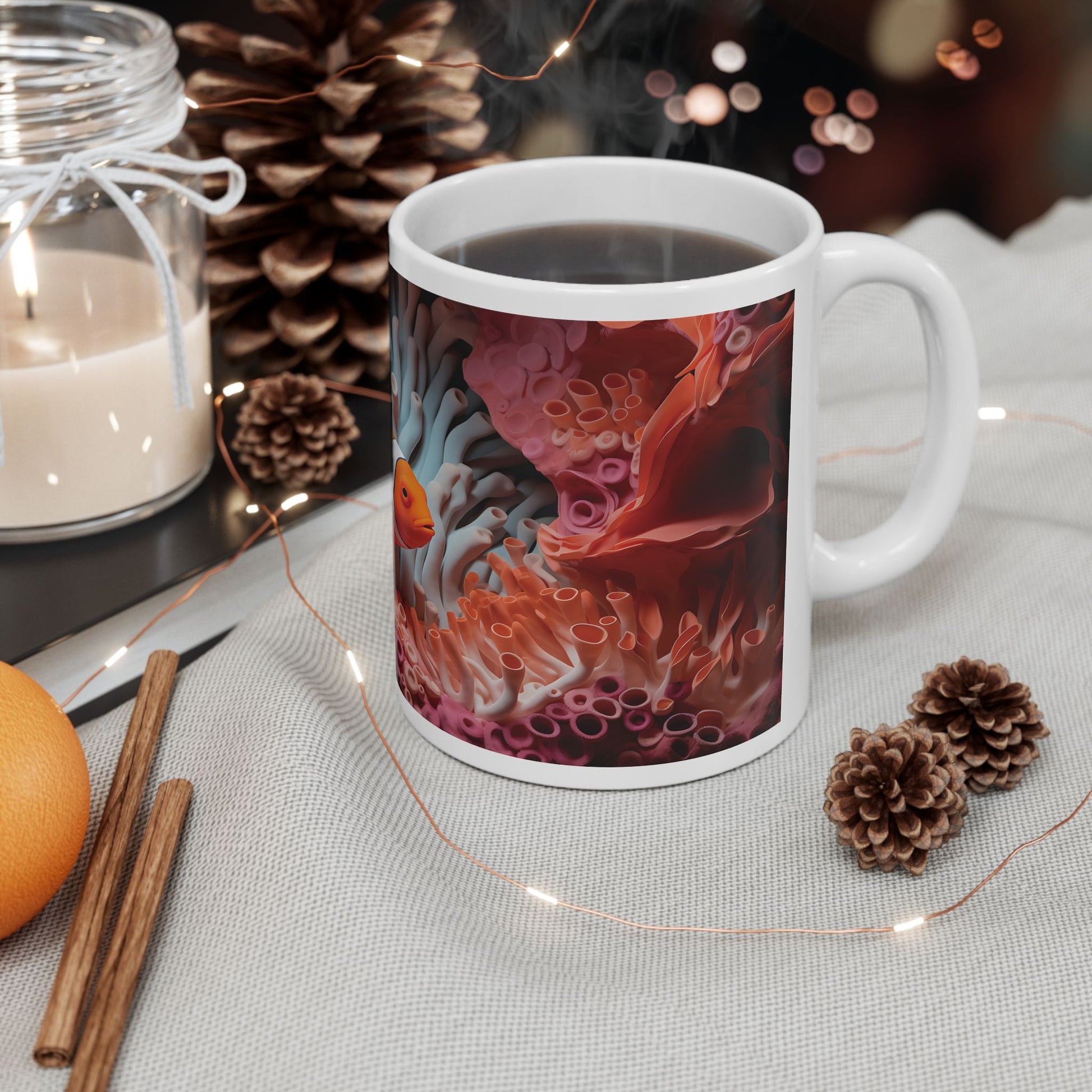 Clownfish Ceramic Mug #1 (11oz)