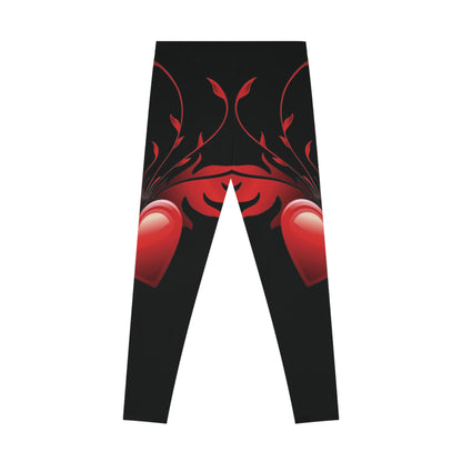 Graphic Heart Leggings – Wear Your Heart in Style ❤️