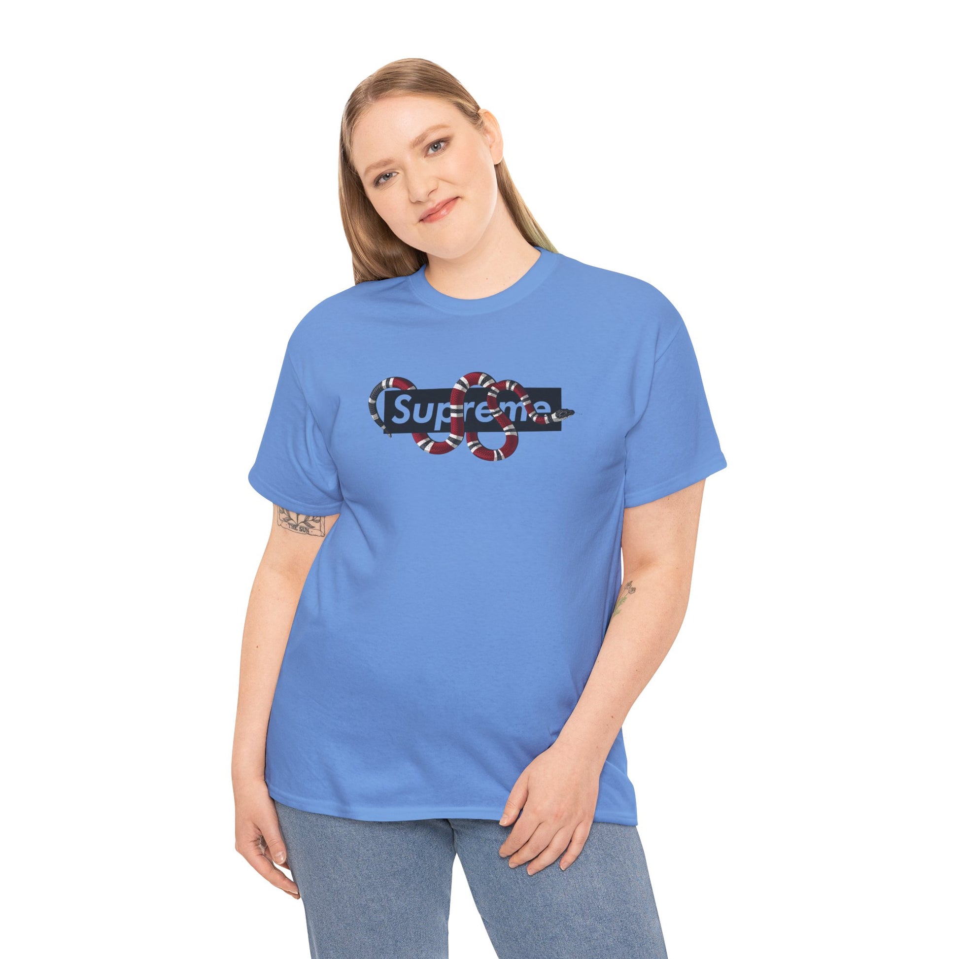 Urban Graphic Design Tee 'Supreme Snake'