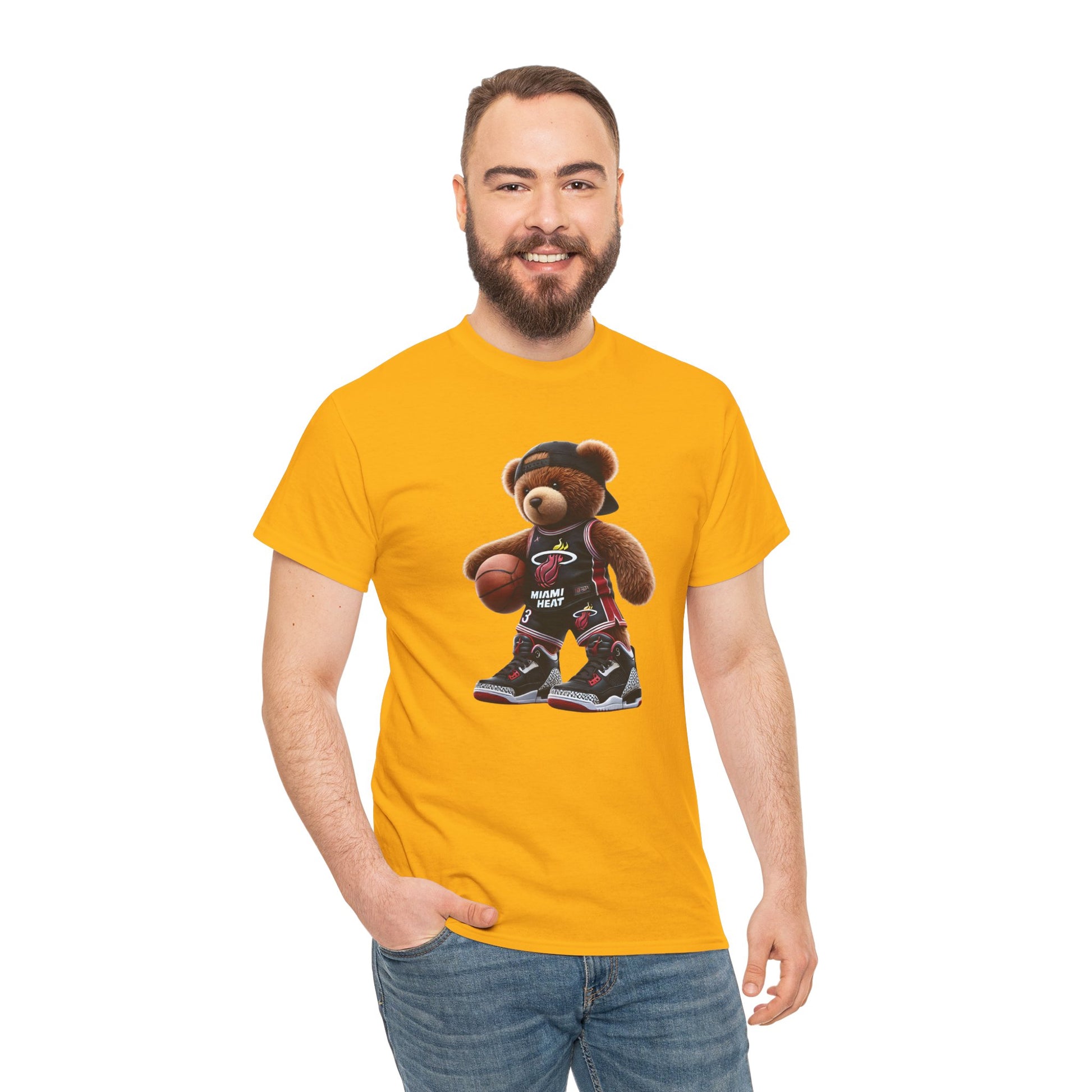 Miami Heat Basketball Teddy Tee