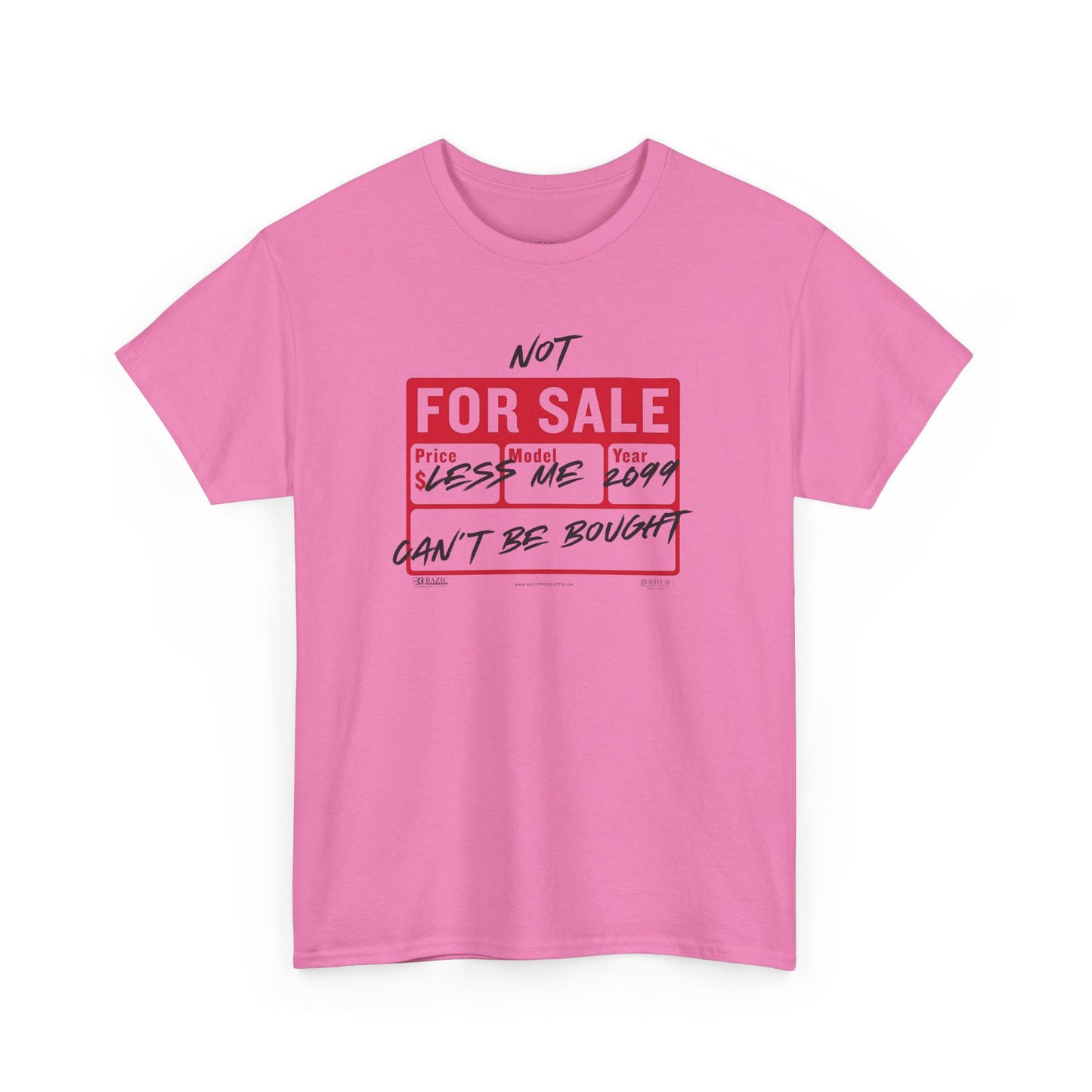 Funny Graphic Tee - ‘Not For Sale’ 2025 Edition Unisex Heavy Cotton Tee