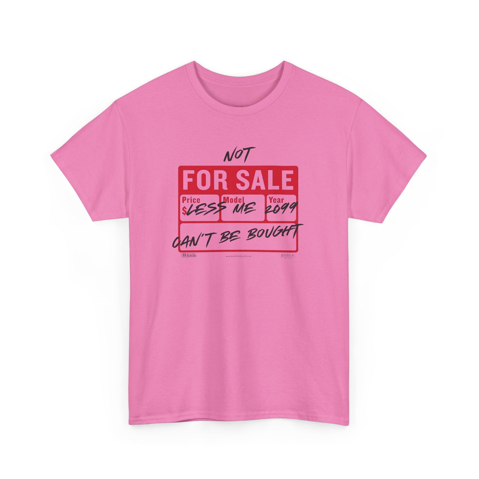 Funny Graphic Tee - ‘Not For Sale’ 2025 Edition Unisex Heavy Cotton Tee