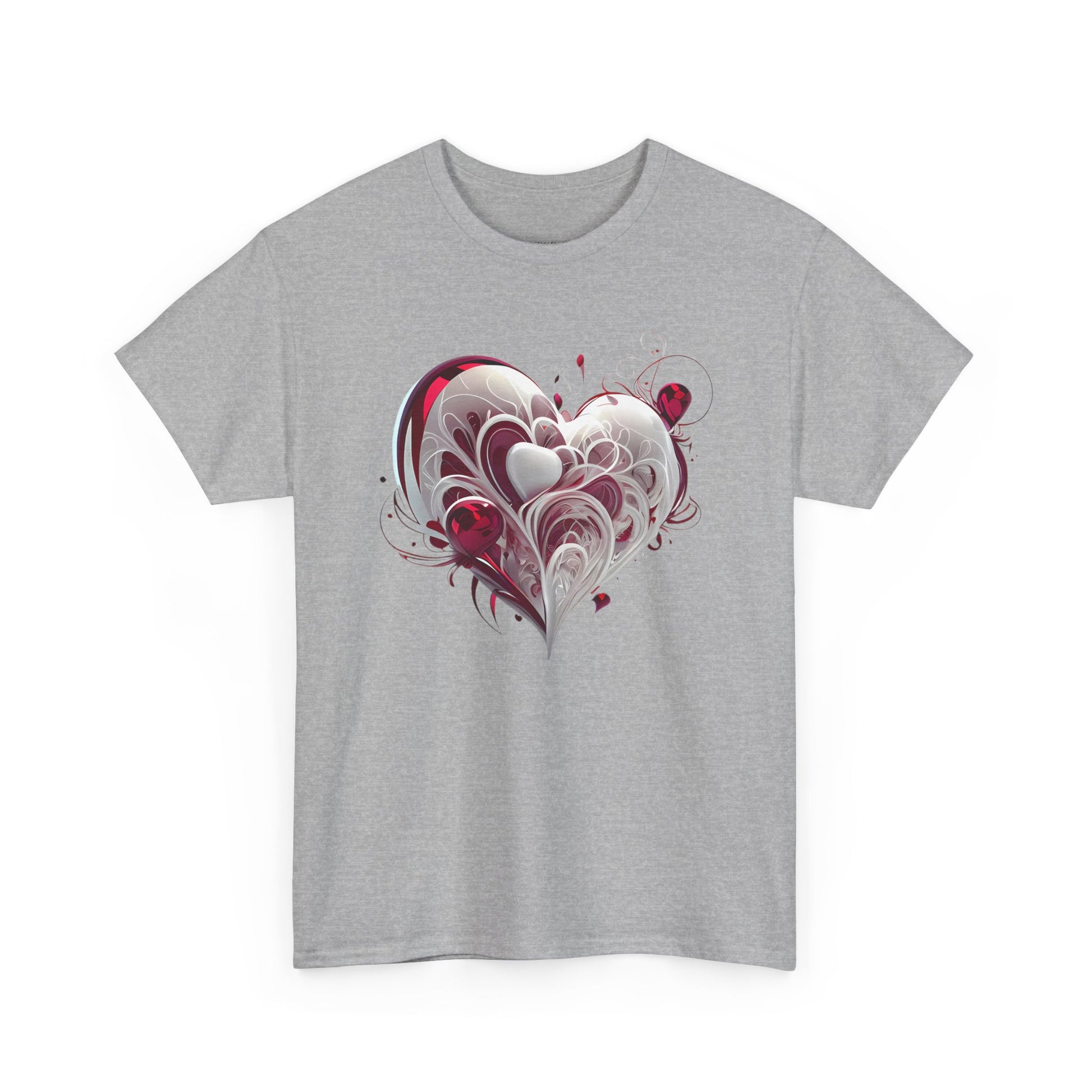 Trendy Women's Graphic Heart Tee