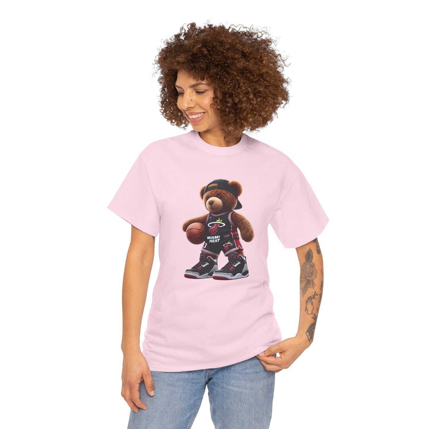 Miami Heat Basketball Teddy Tee