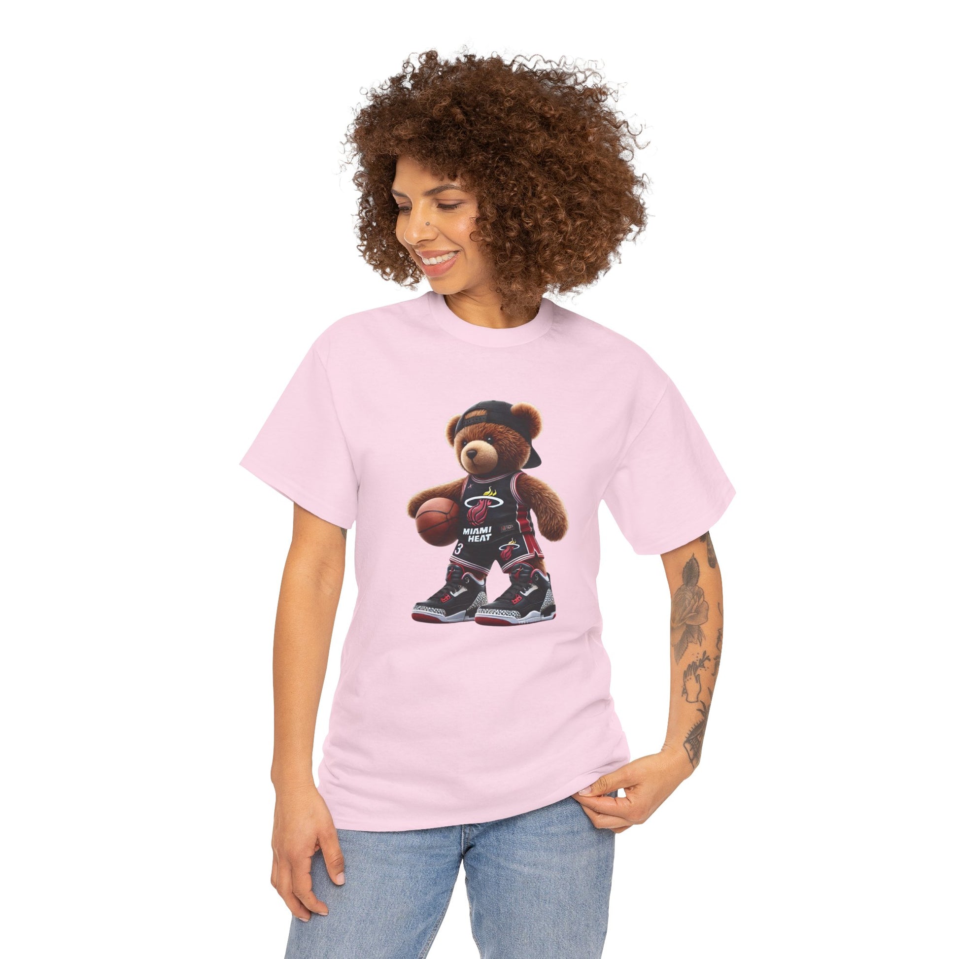 Miami Heat Basketball Teddy Tee