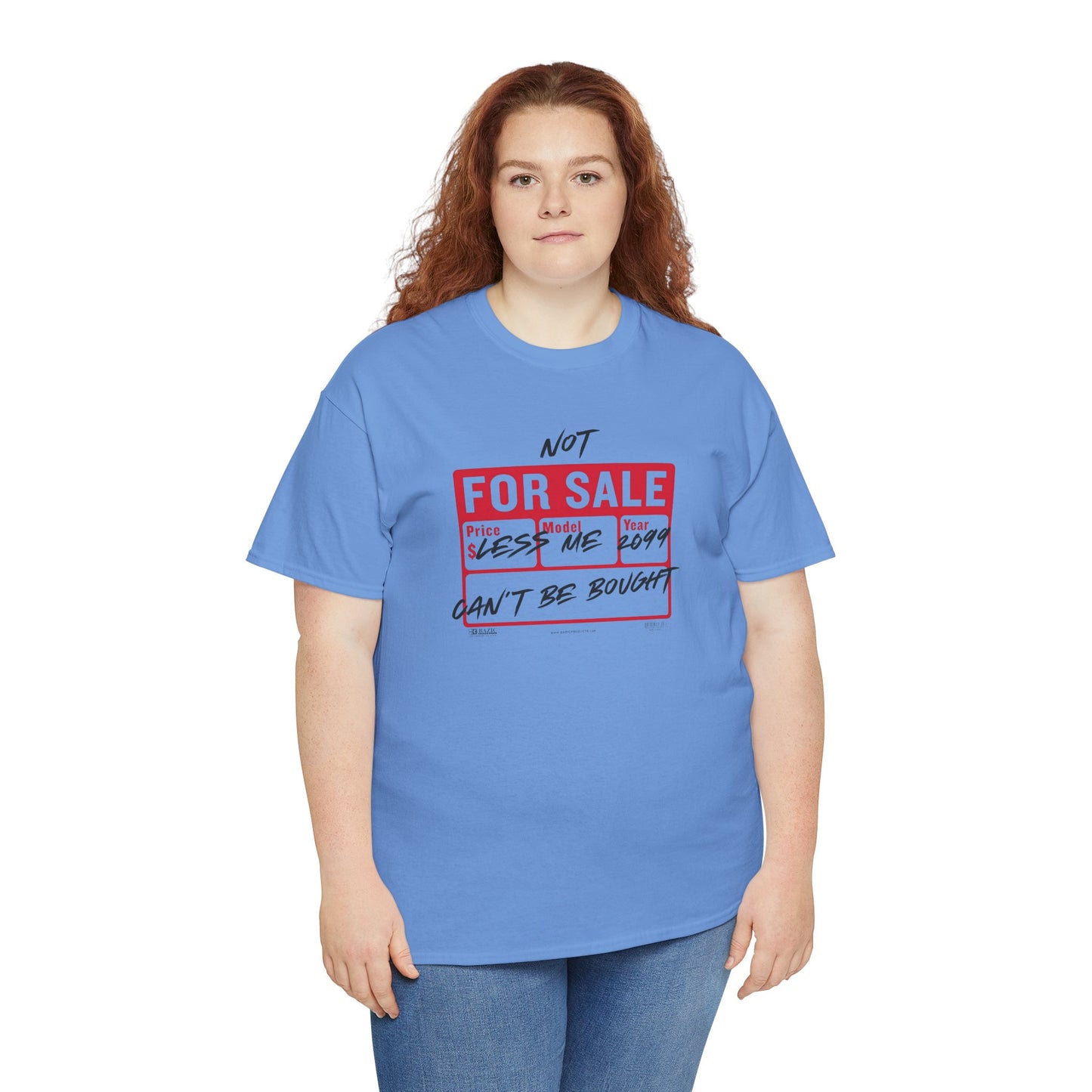 Funny Graphic Tee - ‘Not For Sale’ 2025 Edition Unisex Heavy Cotton Tee