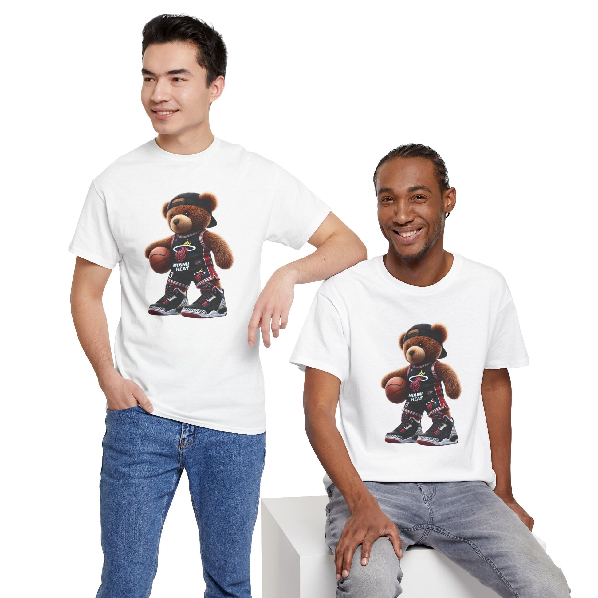 Miami Heat Basketball Teddy Tee