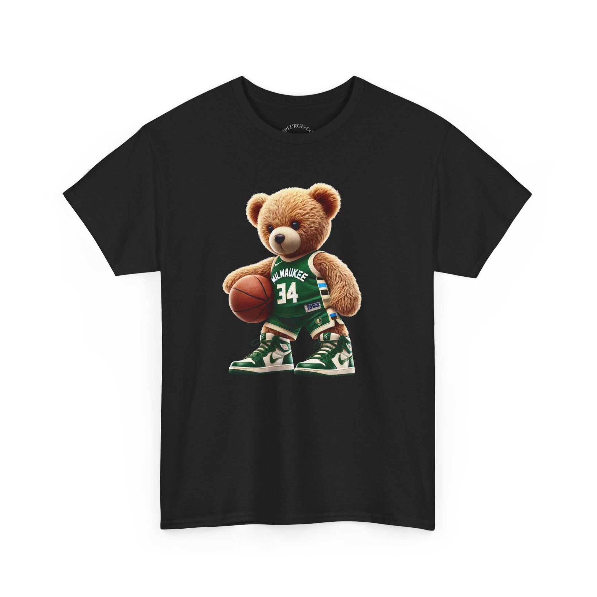 Milwaukee Bucks Teddy Bear Unisex Tee - Express Delivery available