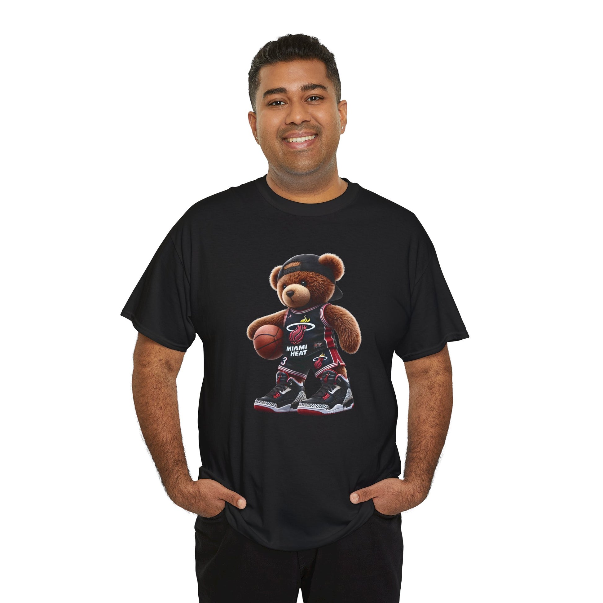 Miami Heat Basketball Teddy Tee