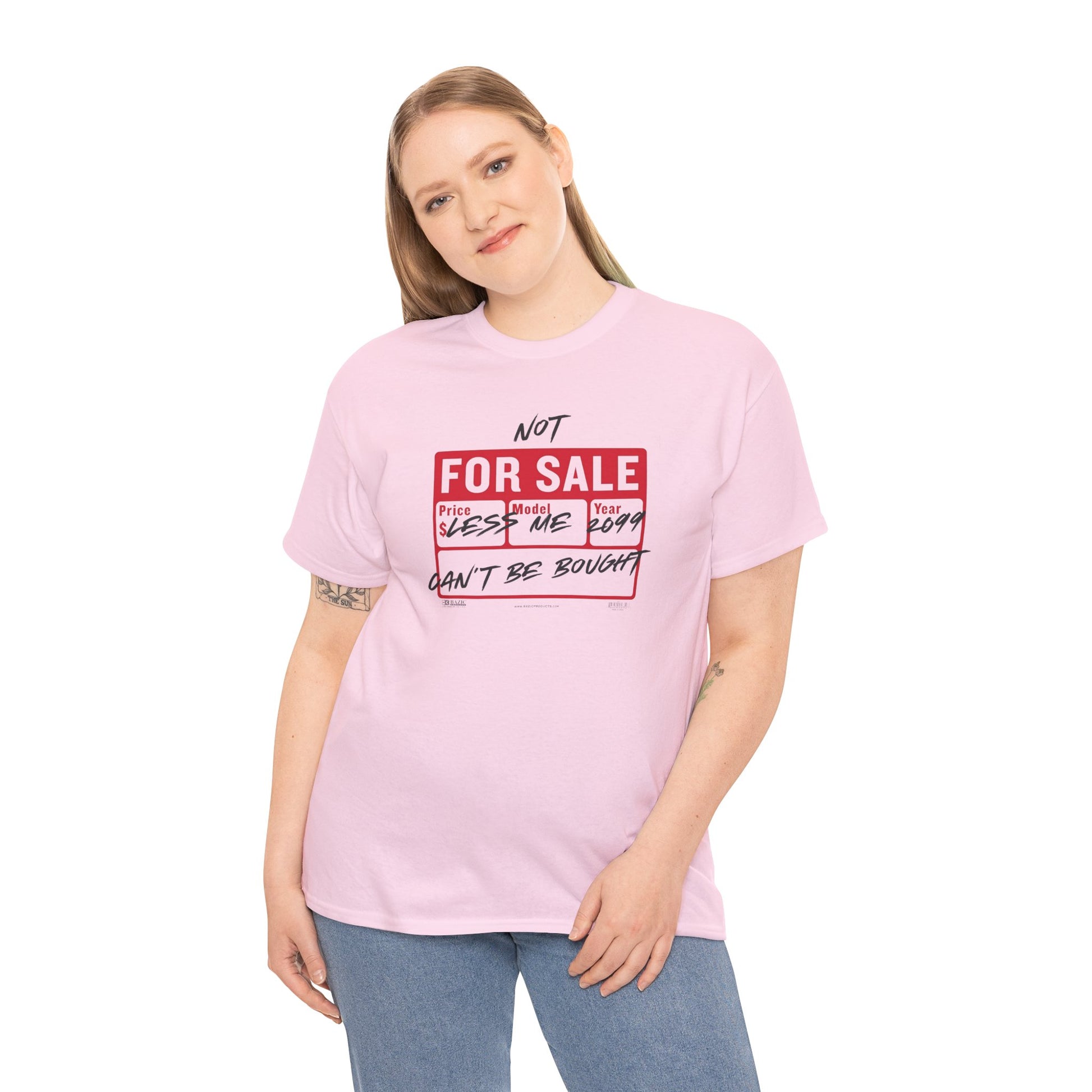Funny Graphic Tee - ‘Not For Sale’ 2025 Edition Unisex Heavy Cotton Tee
