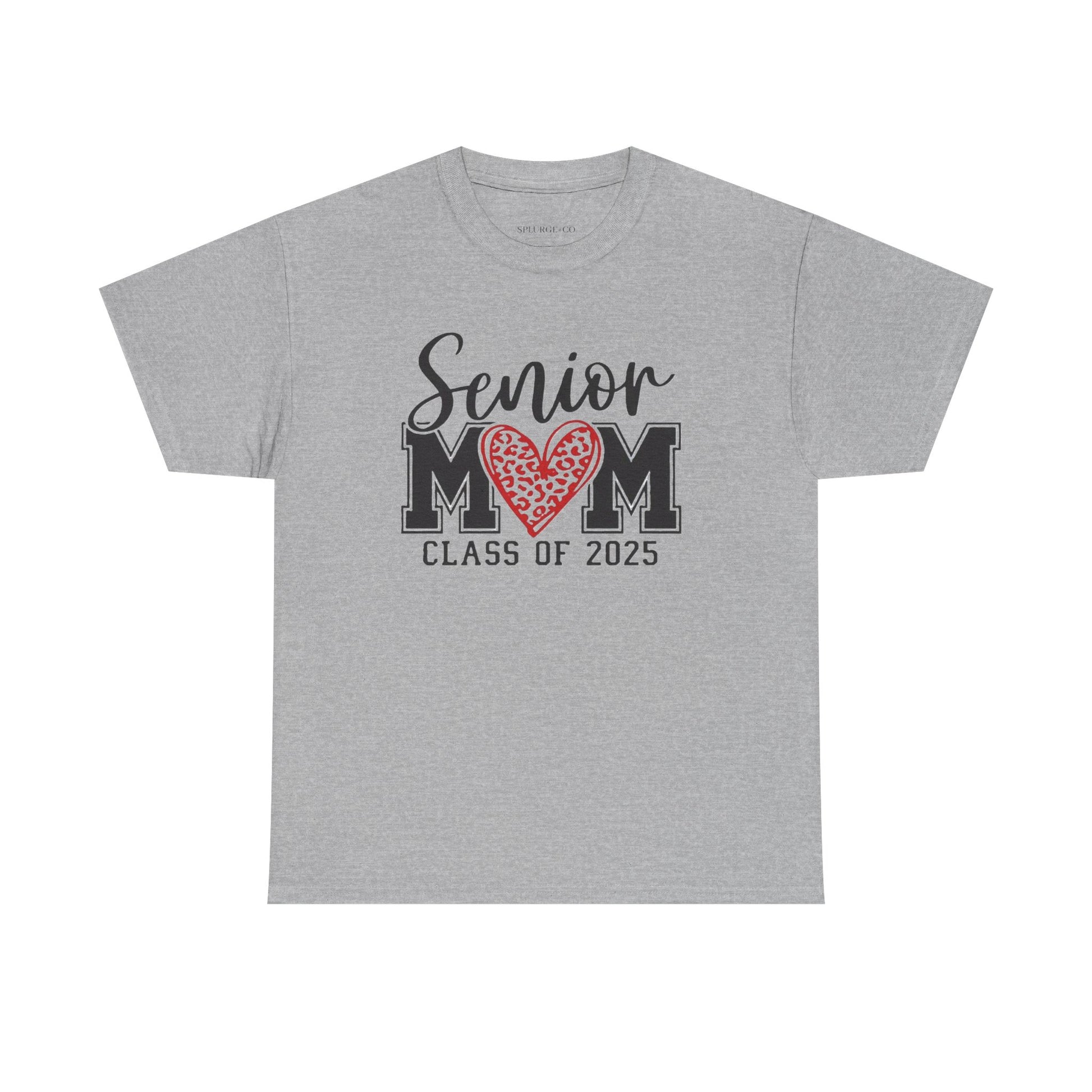 Senior Mom Class of 2025 Unisex Tee, Graduation Gift, Proud Parent Shirt, Family Reunion T-shirt, Mother Day Present