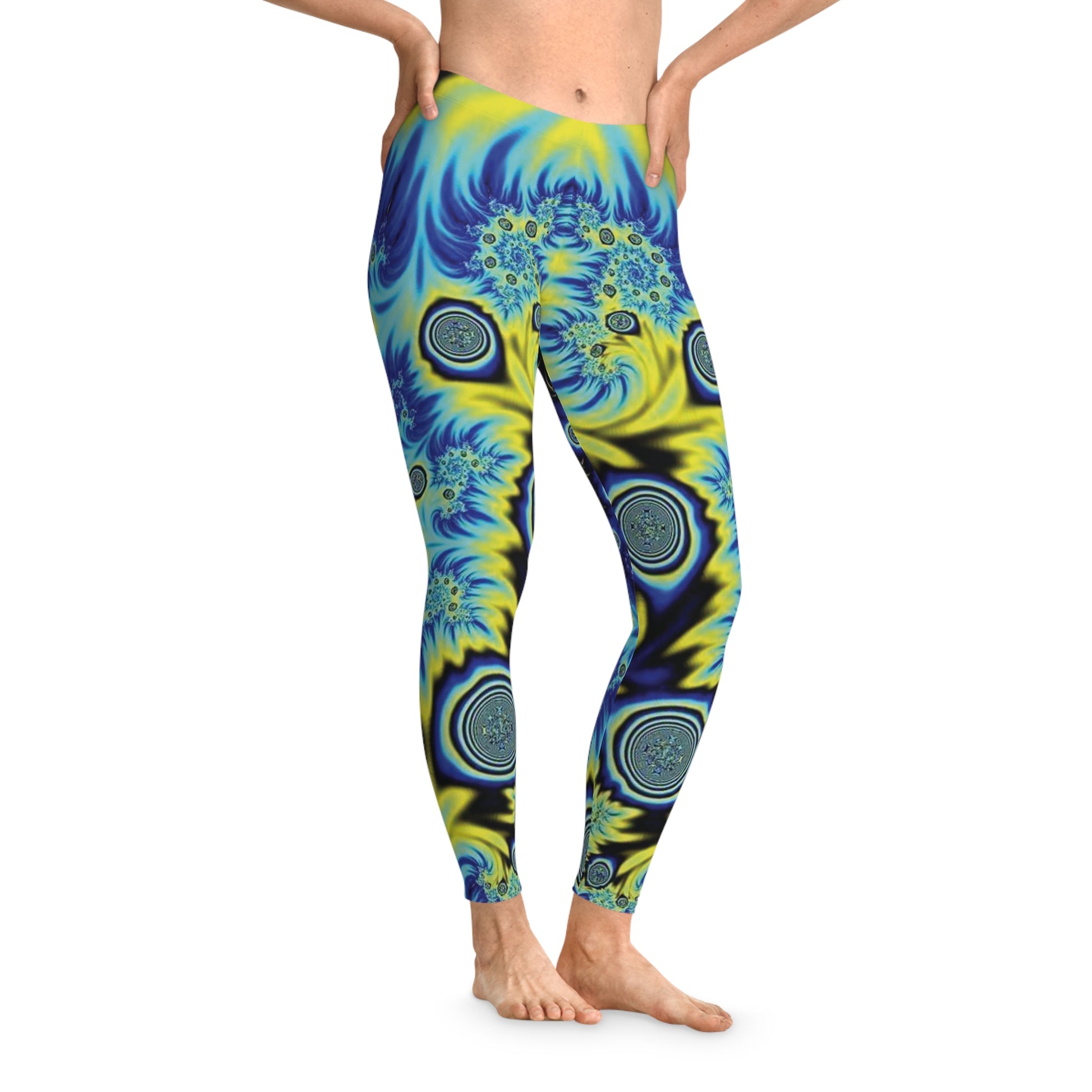 Trendy High-Quality Fashion "Psychedelic" Leggings