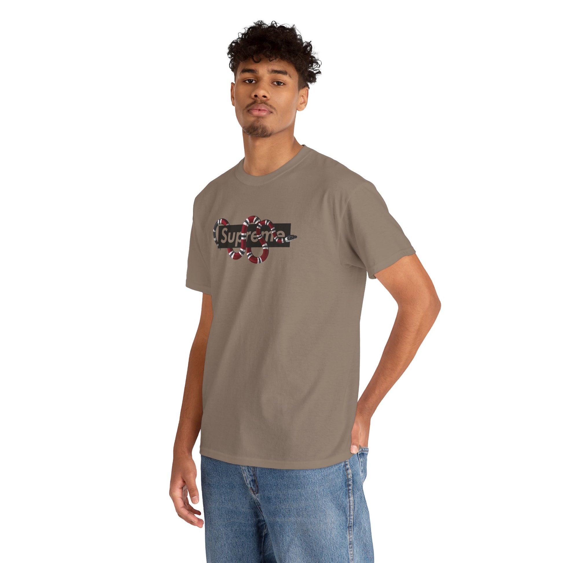 Urban Graphic Design Tee 'Supreme Snake'